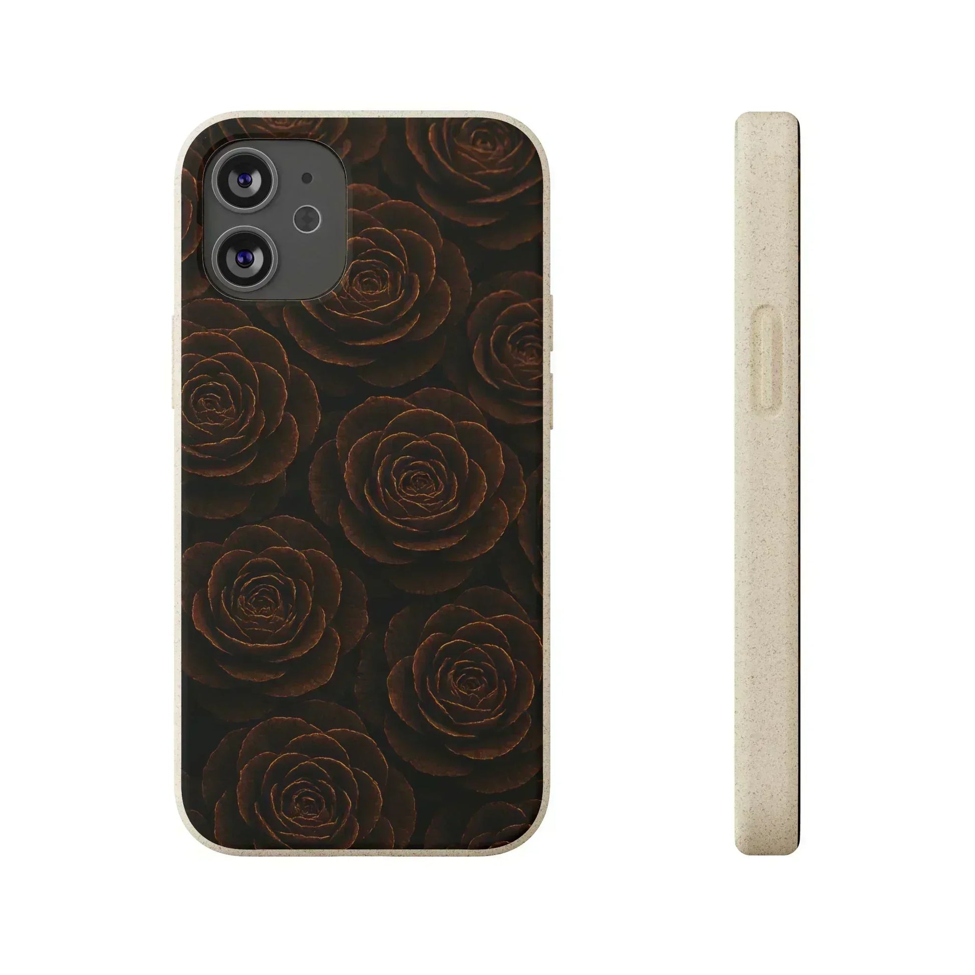 Wooden Roses Phone Case for iPhone 11-16 and Samsung Galaxy S20-S22 - KARARMDESIGN