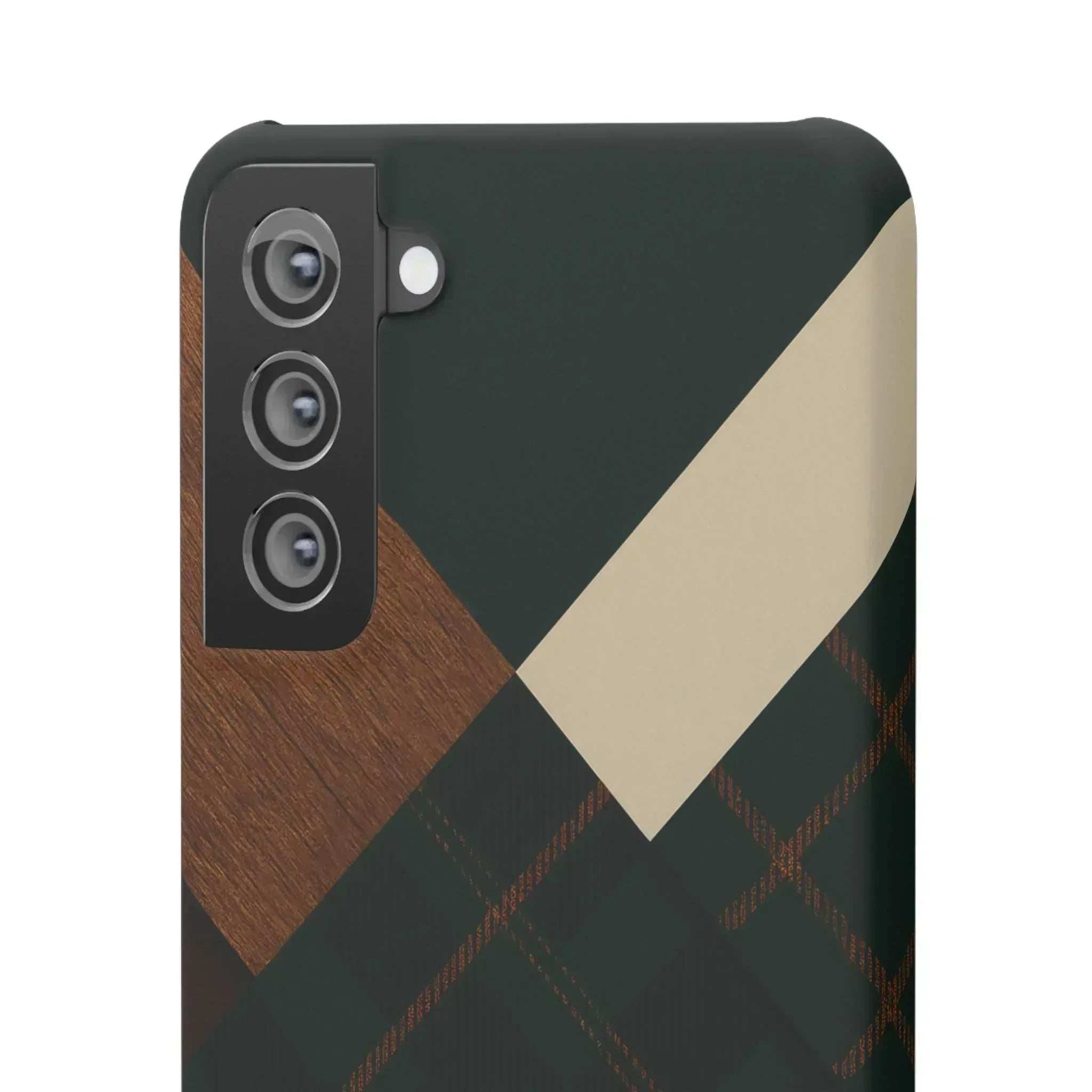 Rustic Green Phone Case for iPhone 8-16 and Galaxy S20-S24 - KARARMDESIGN