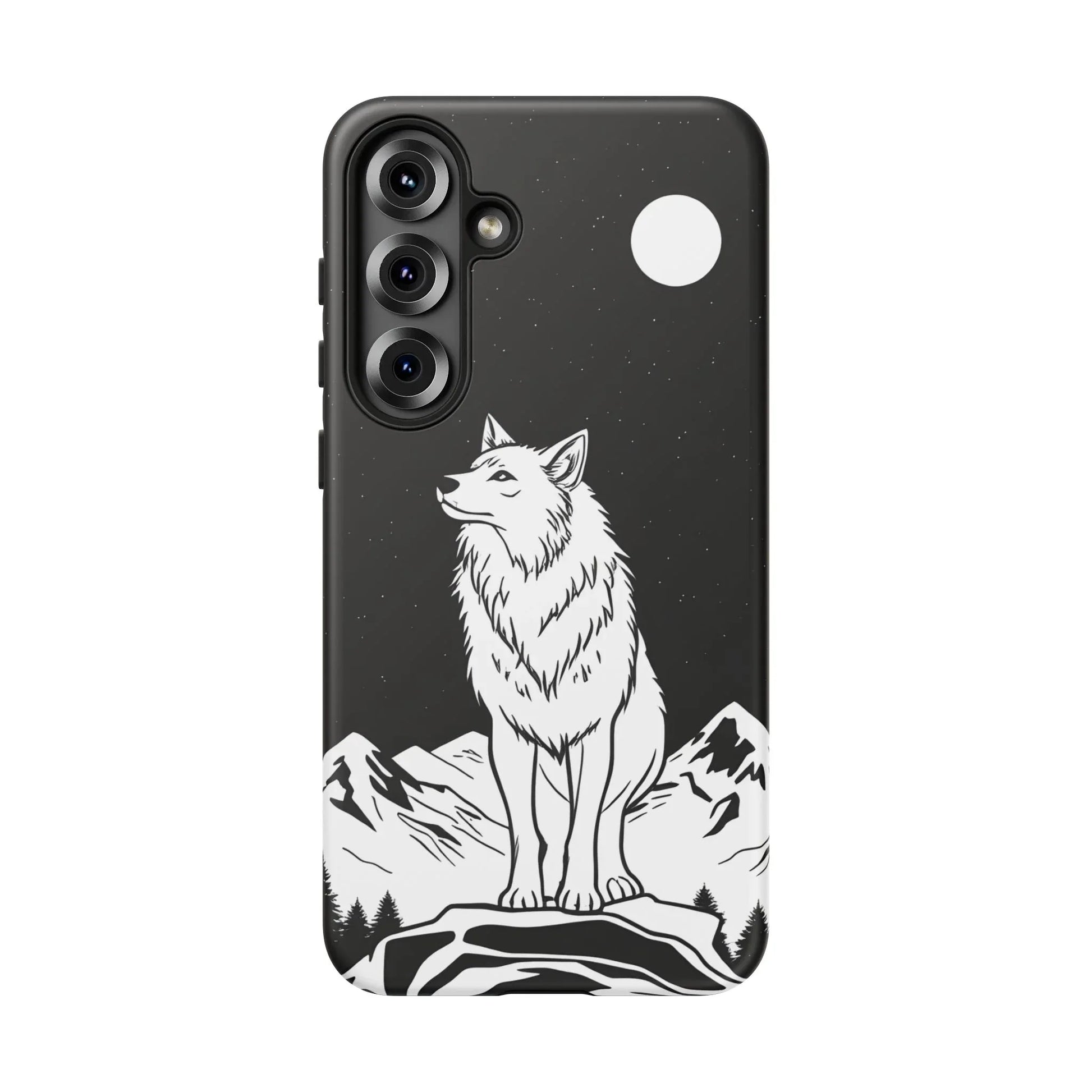 Majestic Wolf Phone Case for iPhone and Galaxy - KARARMDESIGN