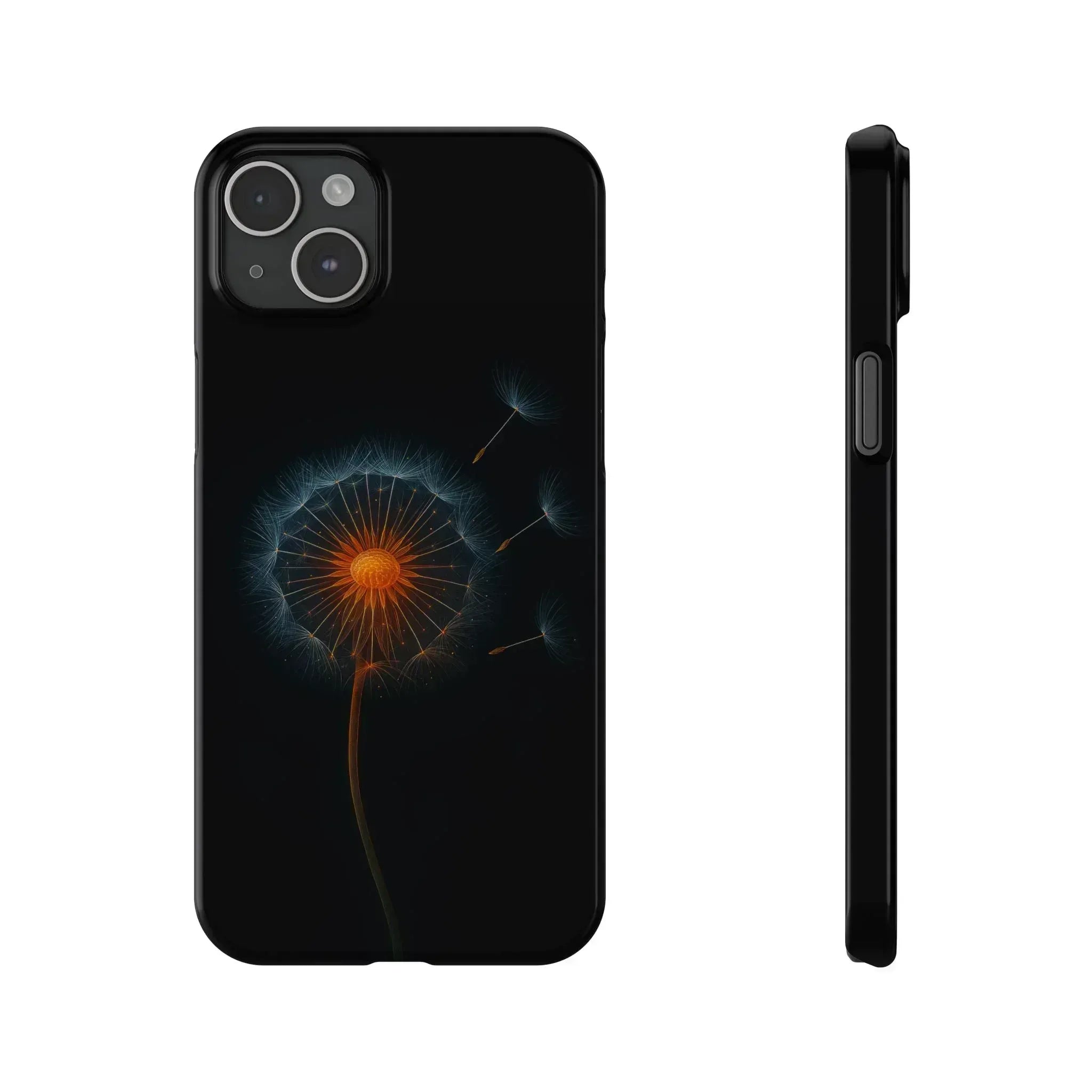 Glowing Dandelion Phone Case for iPhone 11-16 - KARARMDESIGN