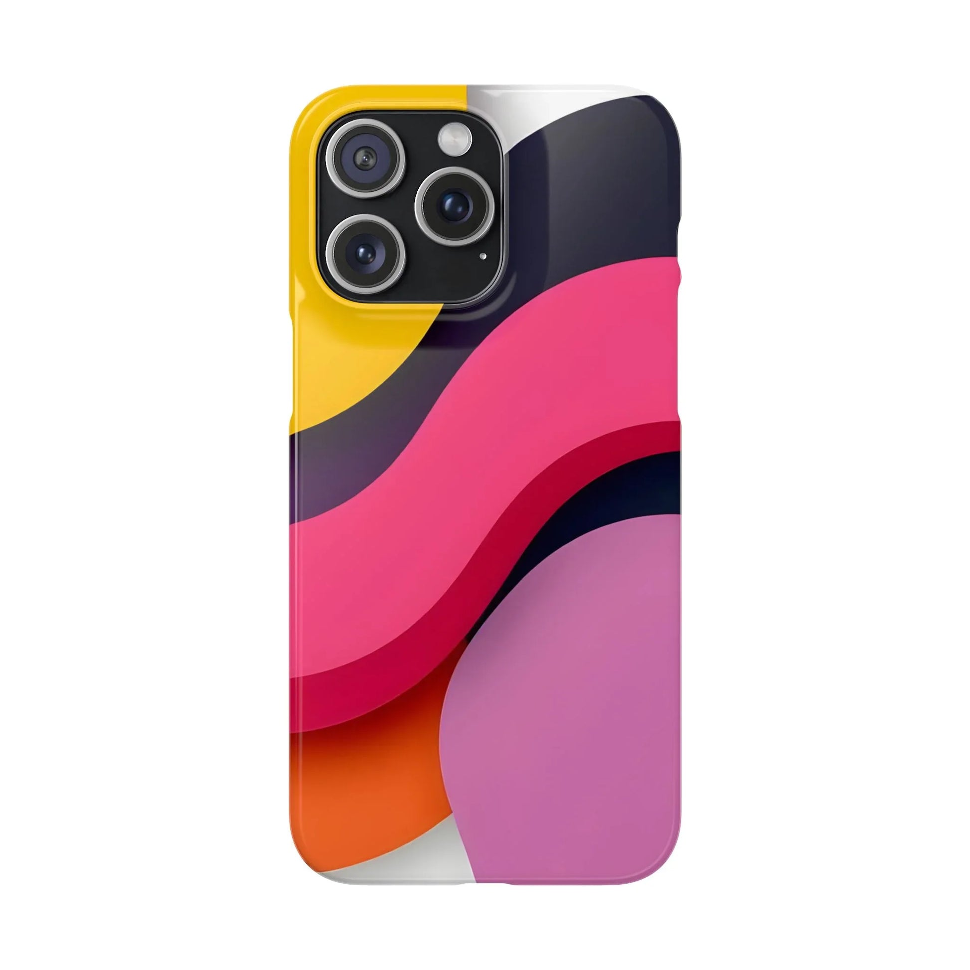 Abstract Phone Case for iPhone 11-17 and Galaxy S20-S25 - KARARMDESIGN