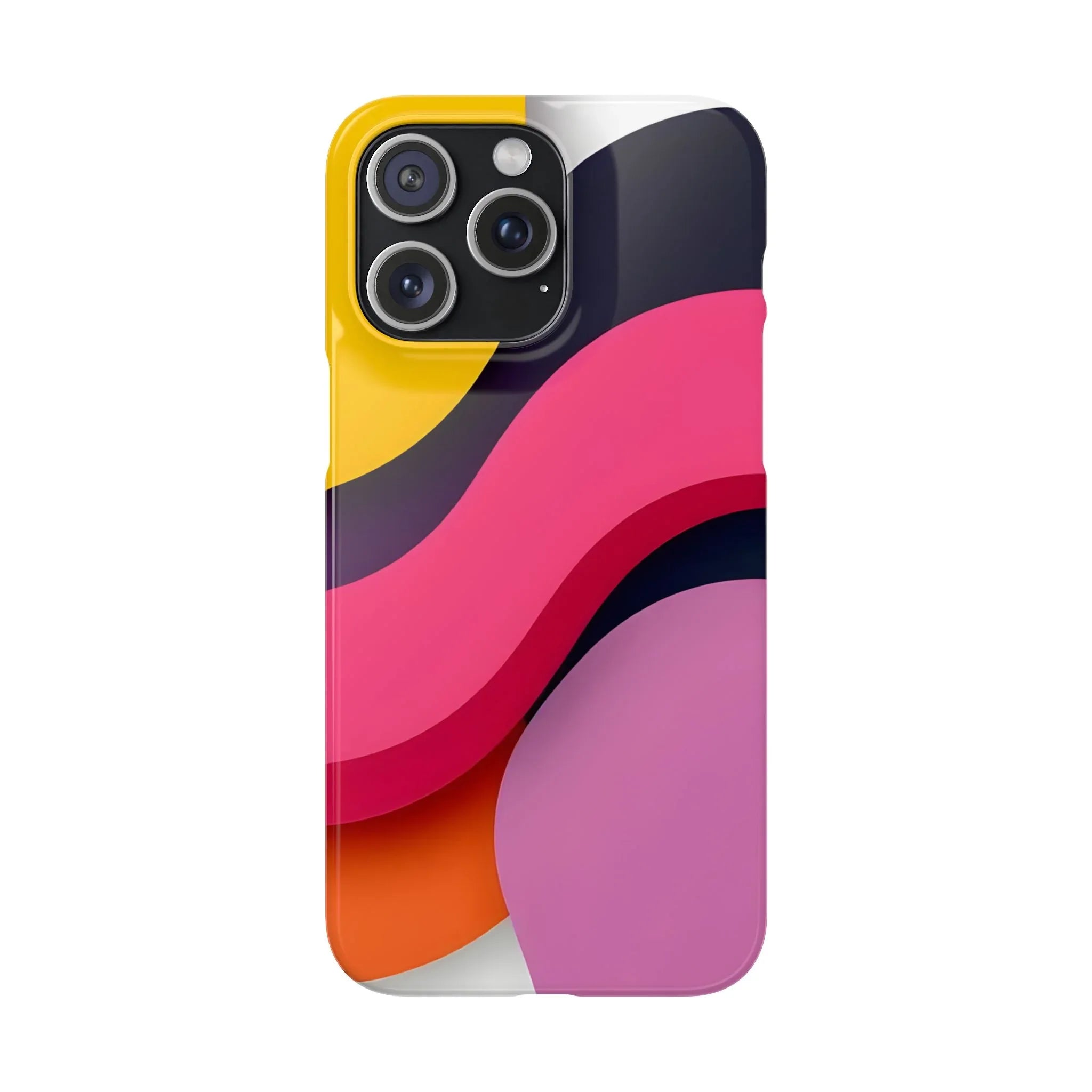 Abstract Phone Case for iPhone 11-17 and Galaxy S20-S25 - KARARMDESIGN