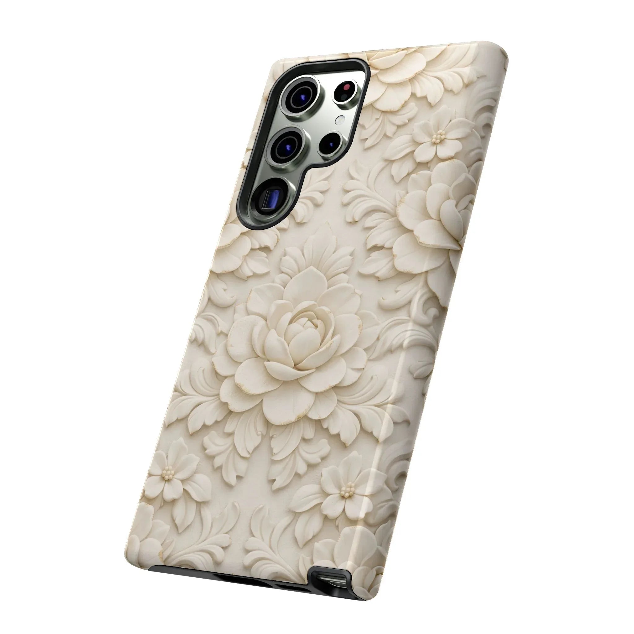Soft Bloom Phone Case for iPhone 11-17 and Galaxy S10-S25 - KARARMDESIGN