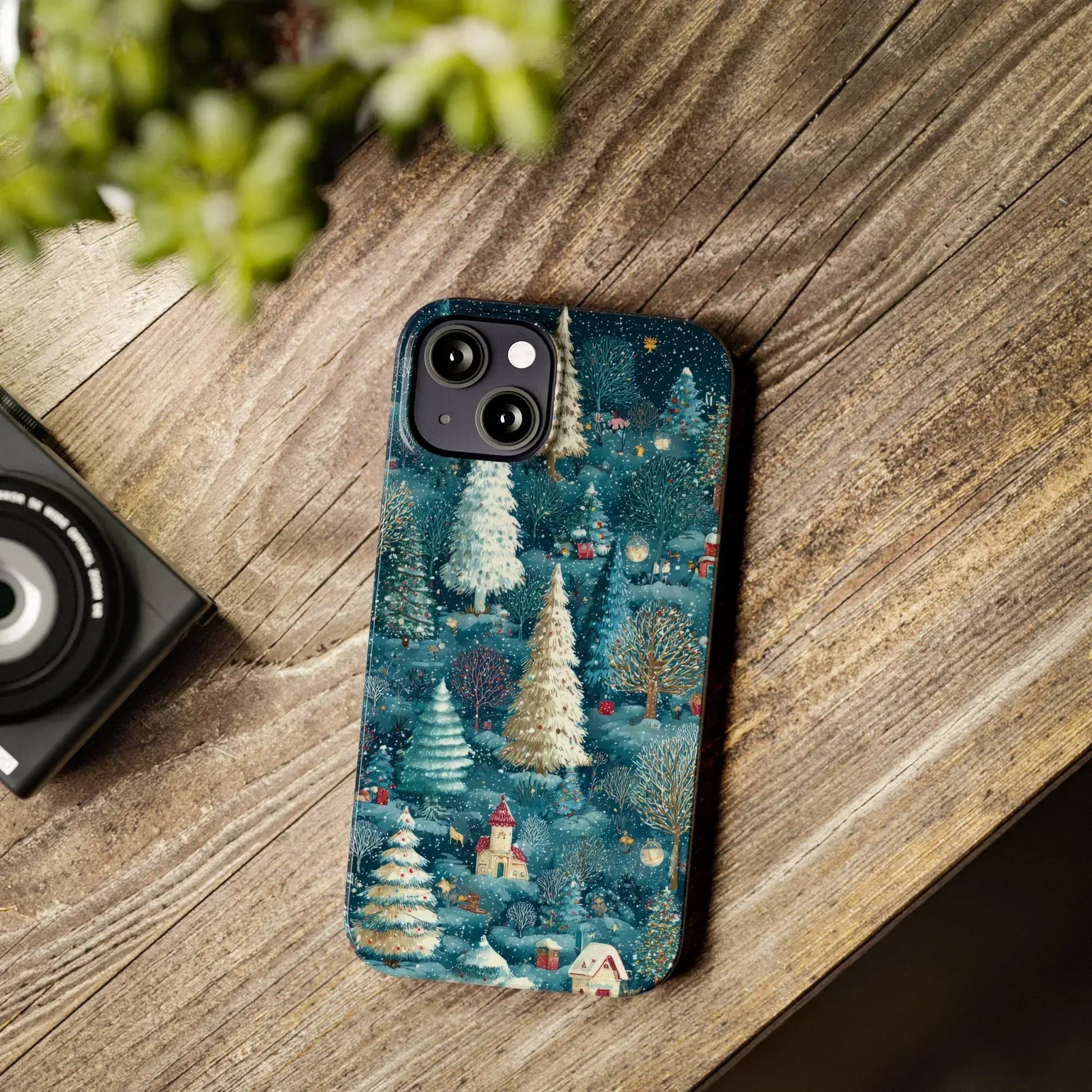 Frosty Forest Phone Case for iPhone 11-17 - KARARMDESIGN
