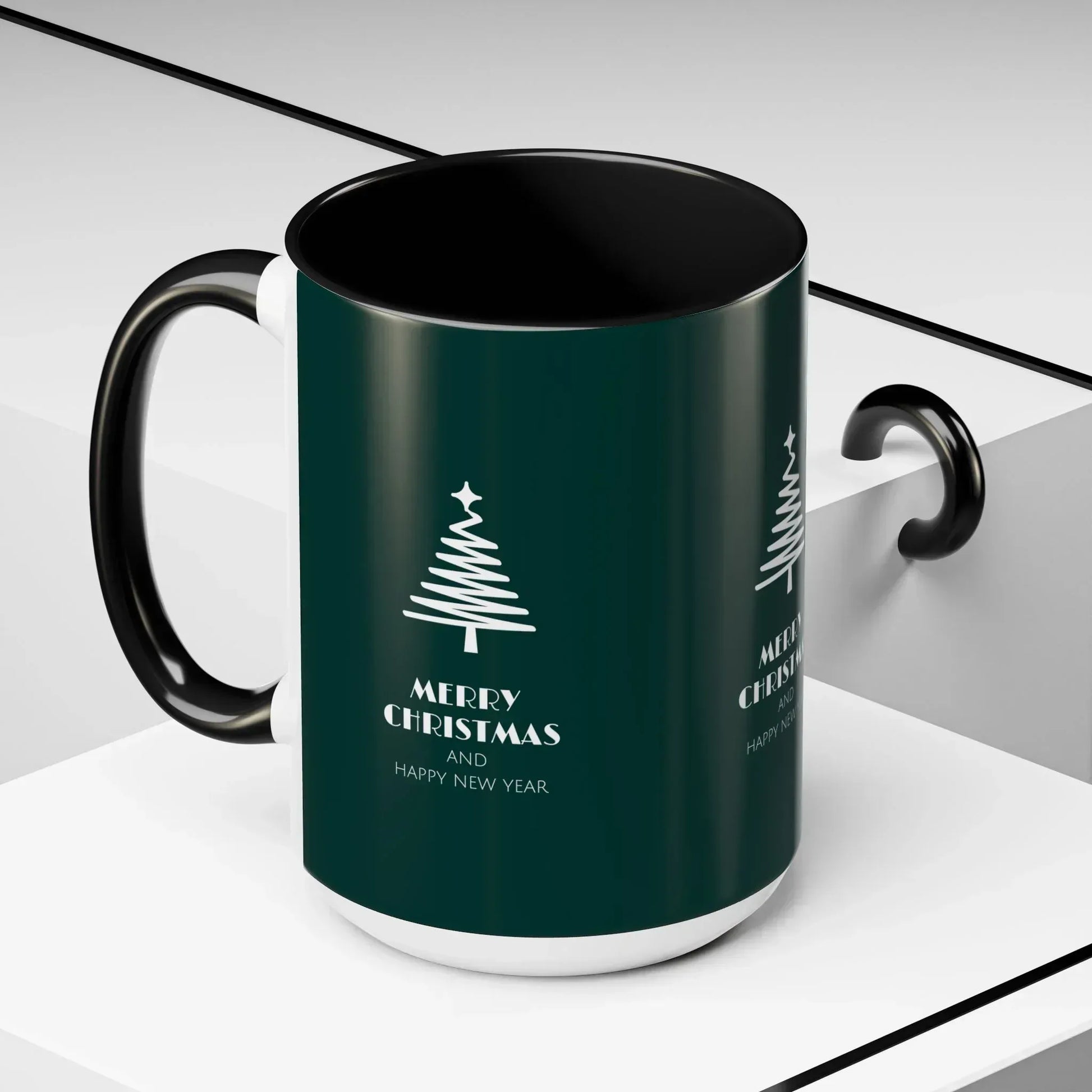 Holiday Mug - Accent Coffee Mug (11, 15oz) - KARARMDESIGN