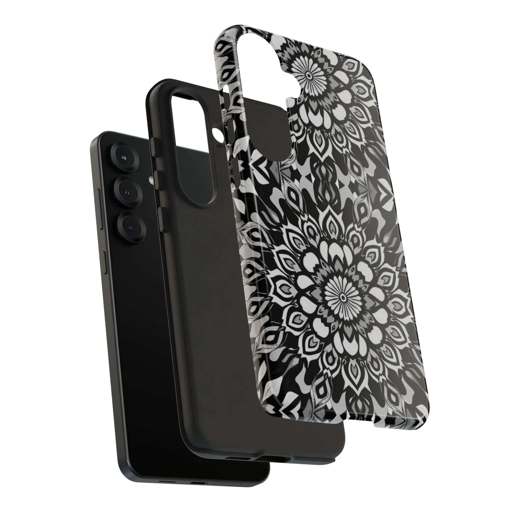 Mandala Phone Case for iPhone and Galaxy - KARARMDESIGN