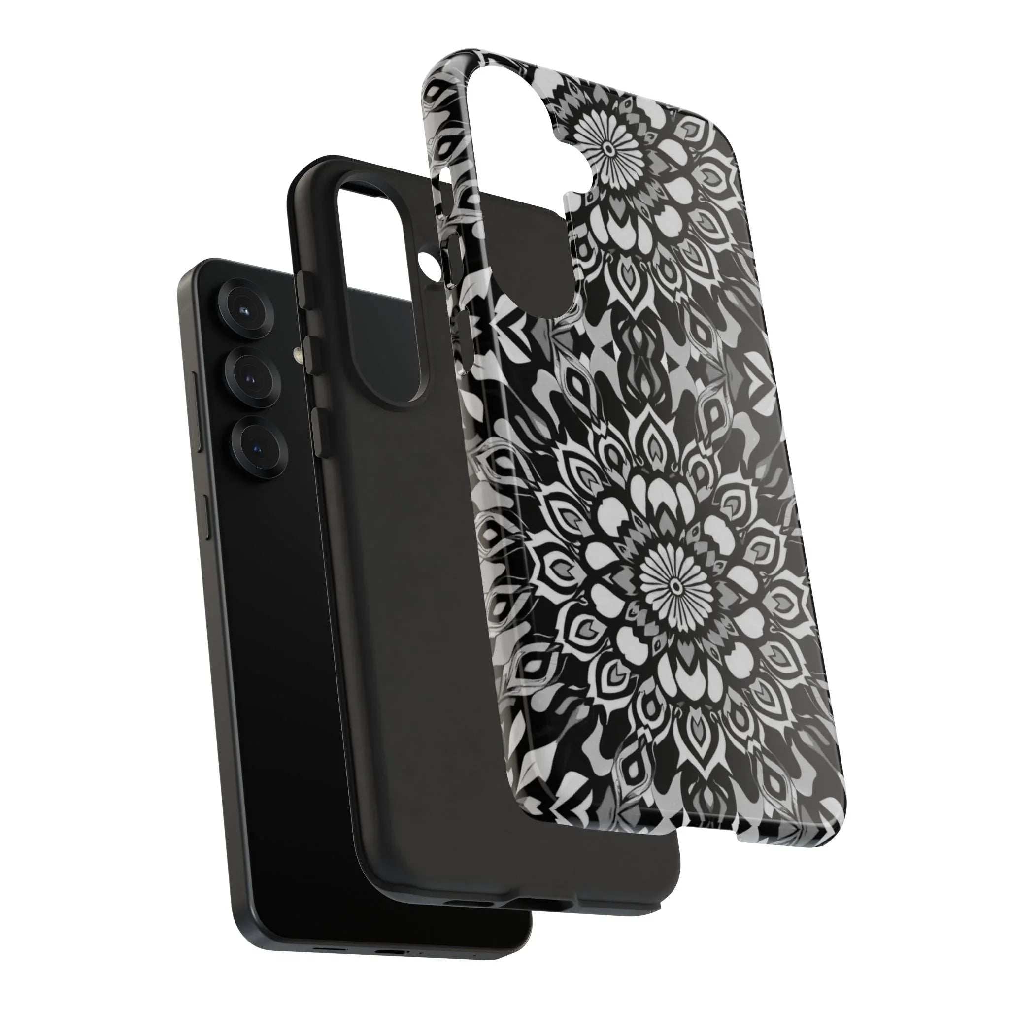 Mandala Phone Case for iPhone and Galaxy - KARARMDESIGN