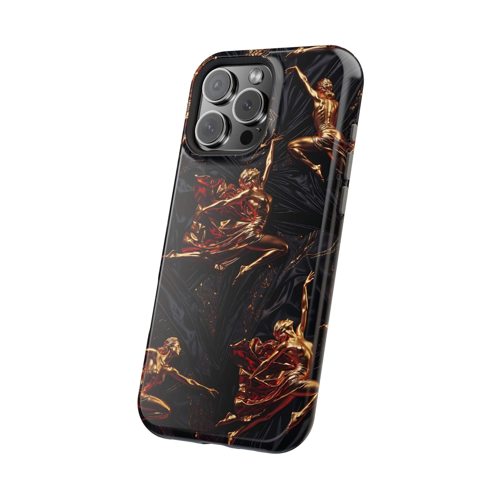 Gold Sculpture Phone Case for iPhone 13-17 & Samsung Galaxy S26