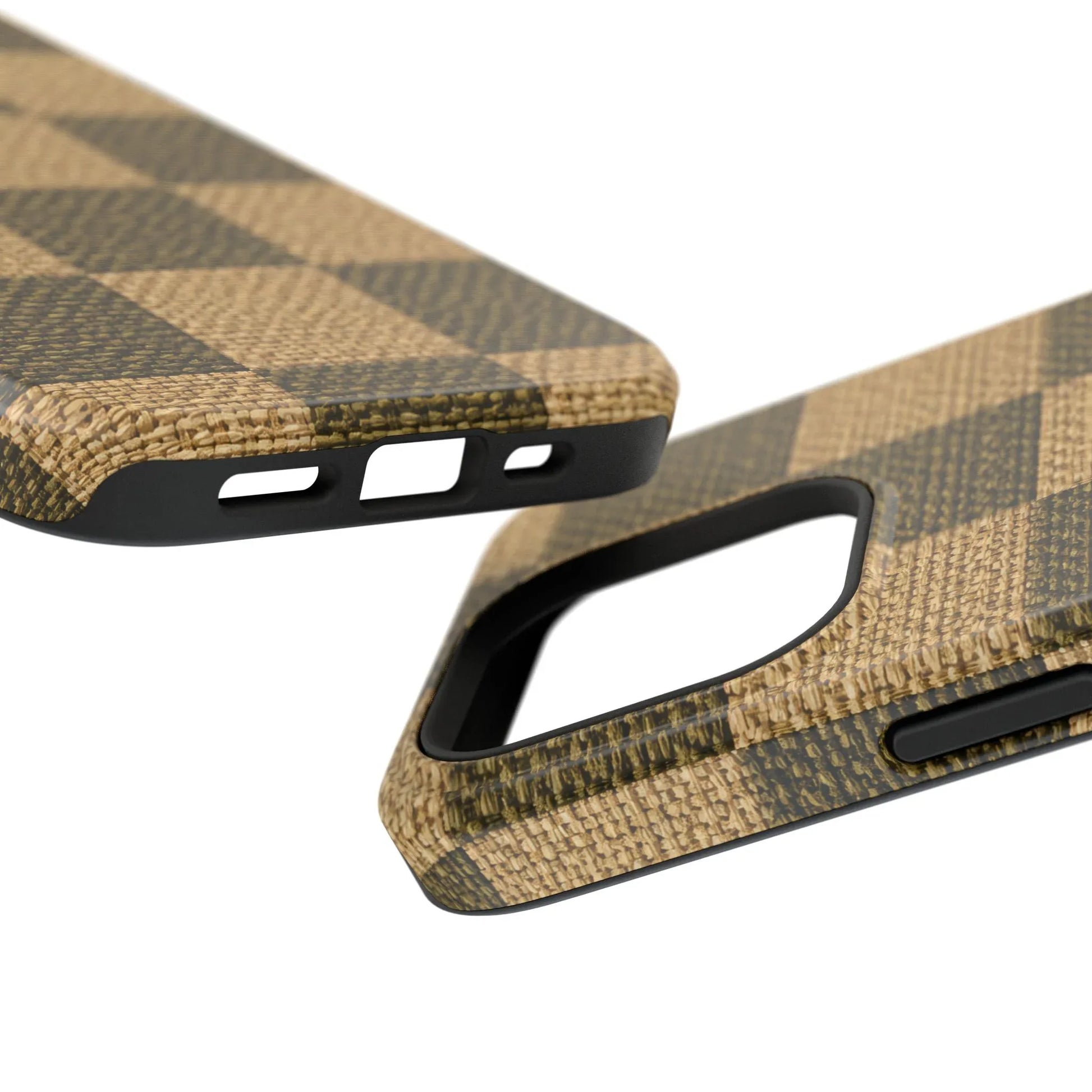 Rustic Woven Phone Case for iPhone 11-17 and Galaxy S21-S22 - KARARMDESIGN