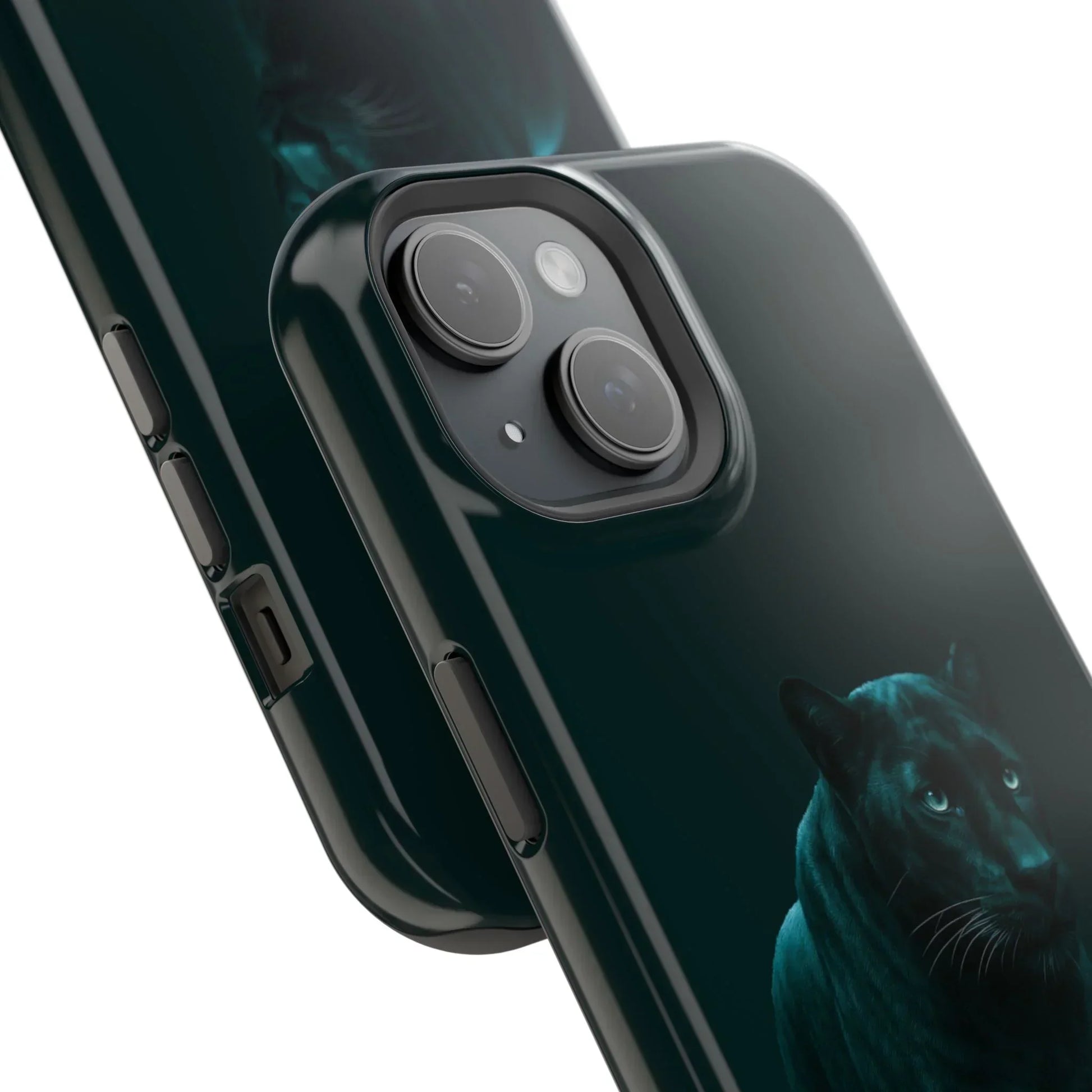 Black Panther Phone Case for iPhone 12-16 and Samsung Galaxy S21-S22 Models - KarArmDesign