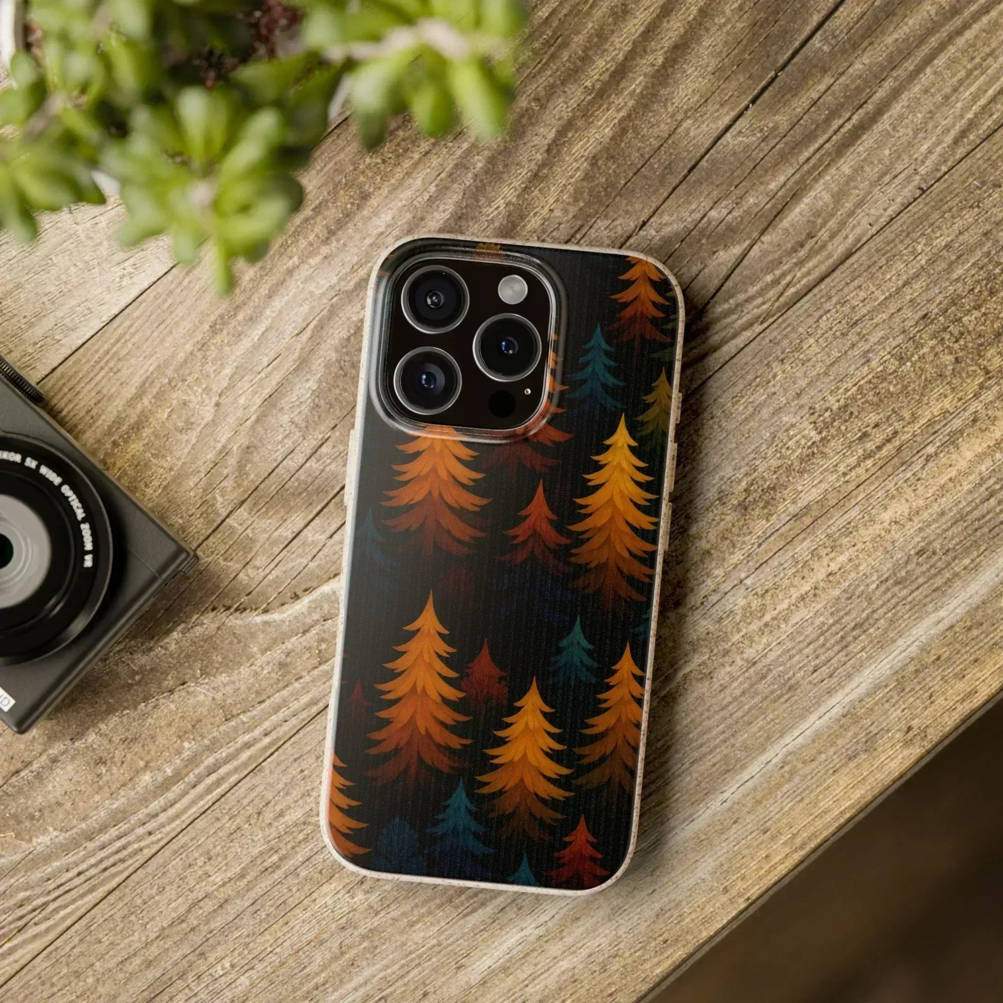 Eco Forest Biodegradable Phone Case for iPhone 11-16 and Galaxy S20-S22 - KARARMDESIGN