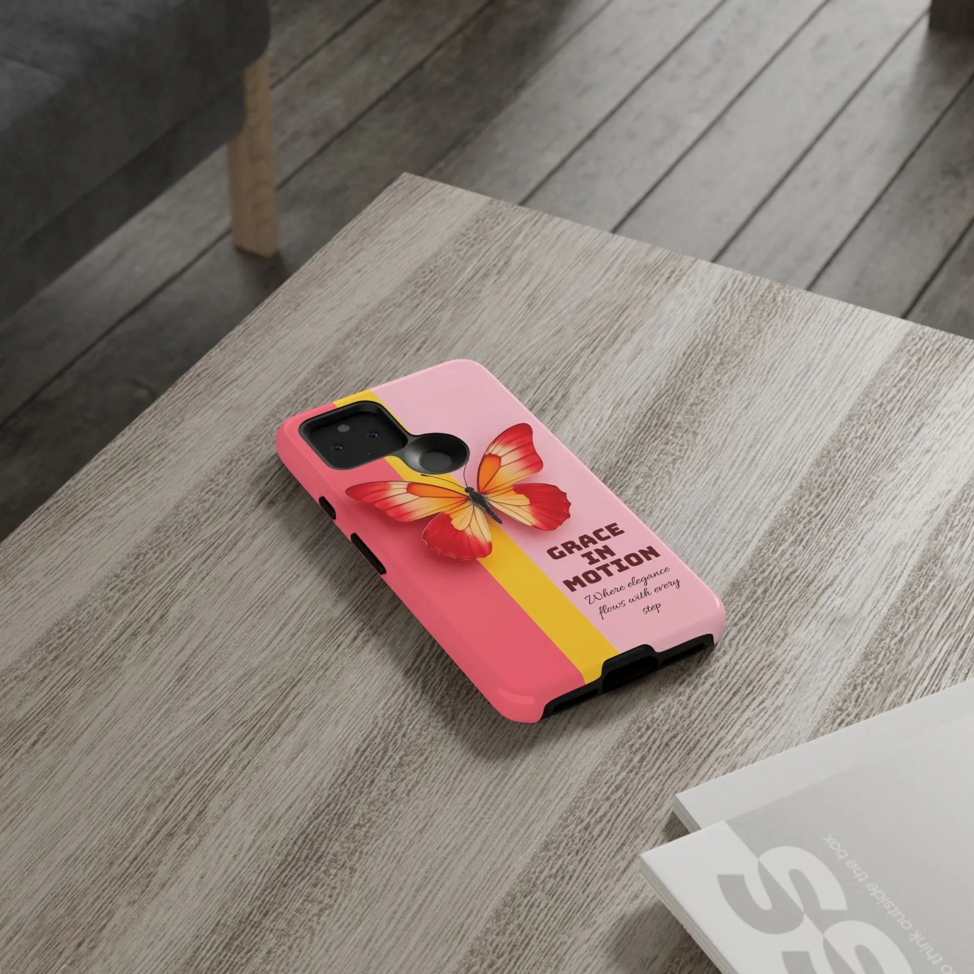 Grace in Motion – Elegant Phone Case for iPhone, Galaxy & Pixel - KARARMDESIGN