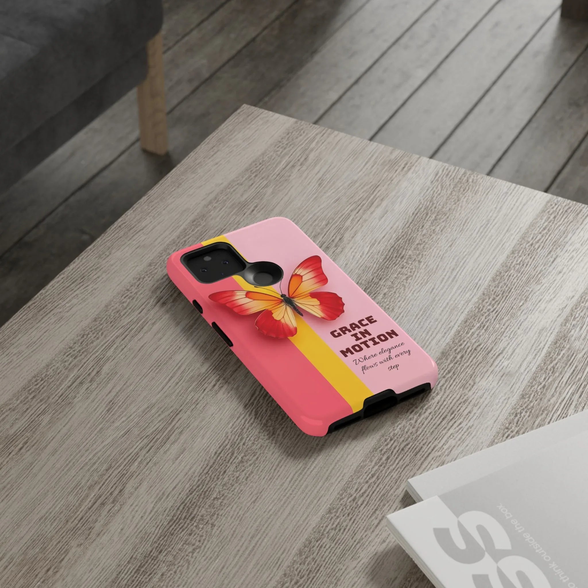 Grace in Motion – Elegant Phone Case for iPhone, Galaxy & Pixel - KARARMDESIGN