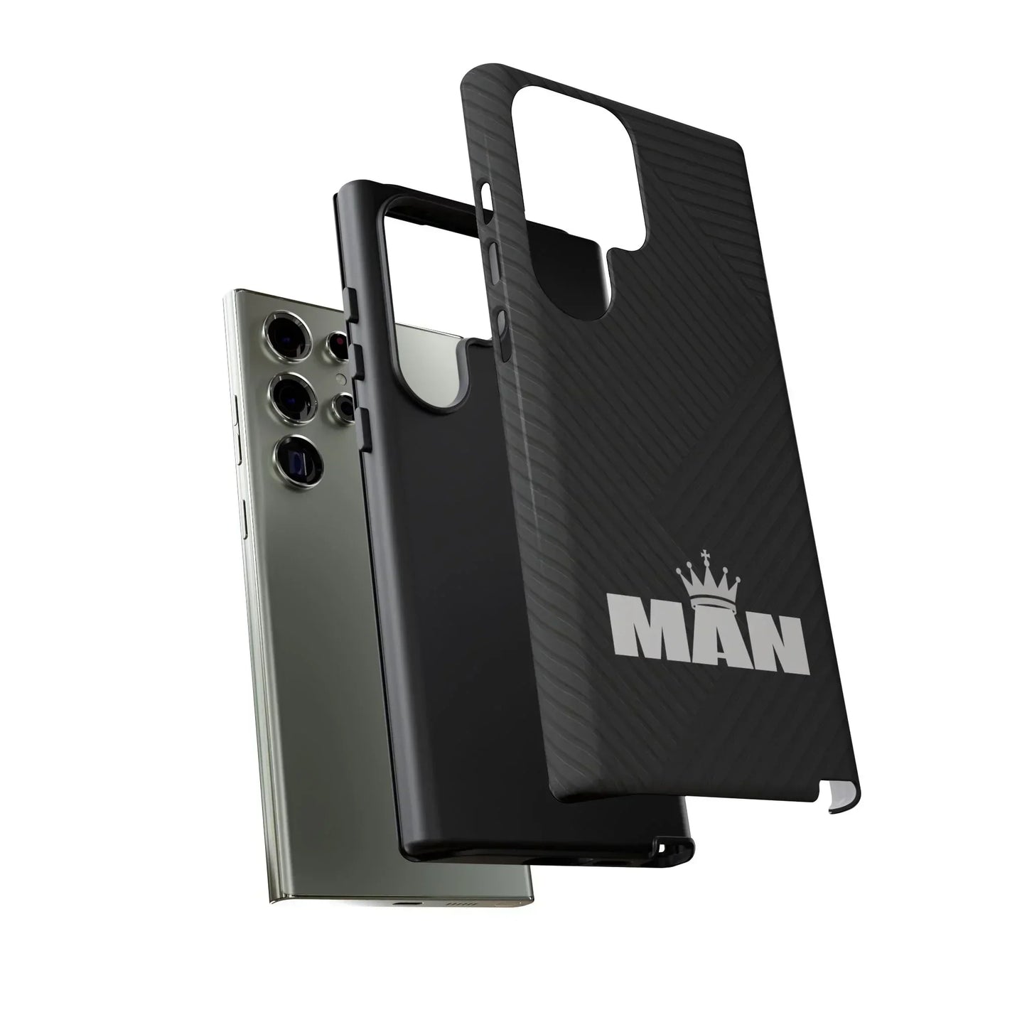 MAN Logo Phone Case for Samsung Galaxy S10-S25 Models - KarArmDesign