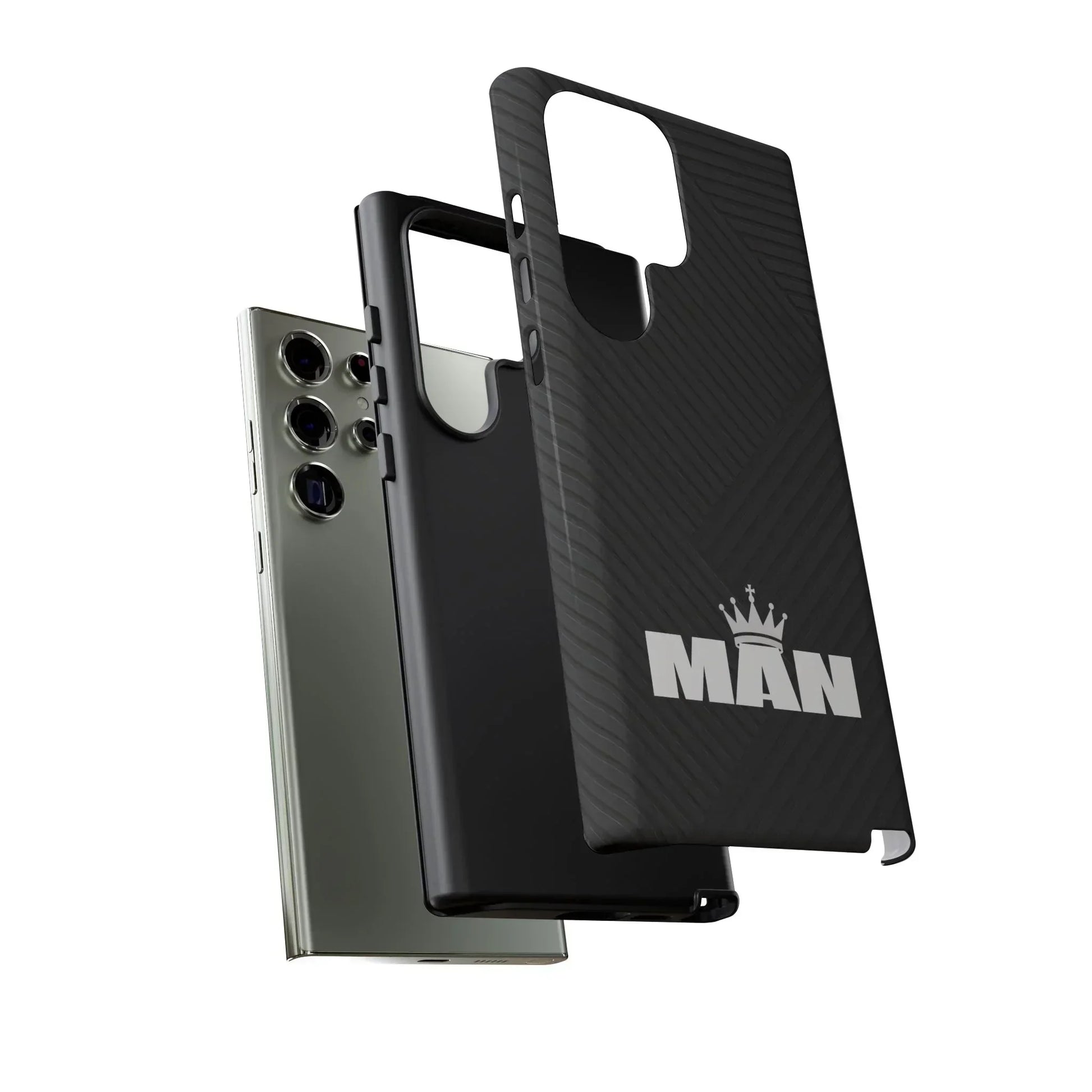 MAN Logo Phone Case for Samsung Galaxy S10-S25 Models - KarArmDesign