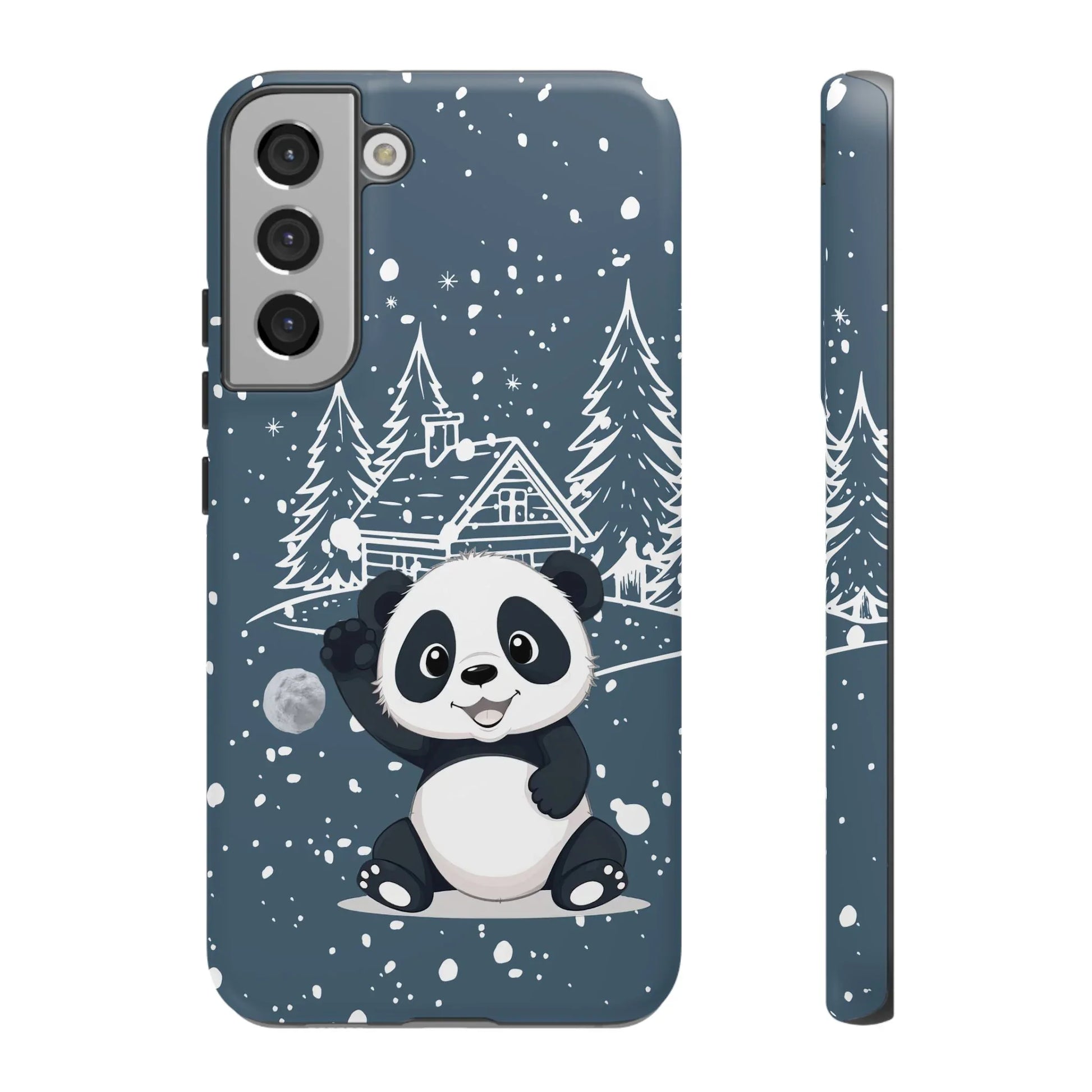 Cute Panda Phone Case for Samsung Galaxy and Google Pixel - KARARMDESIGN
