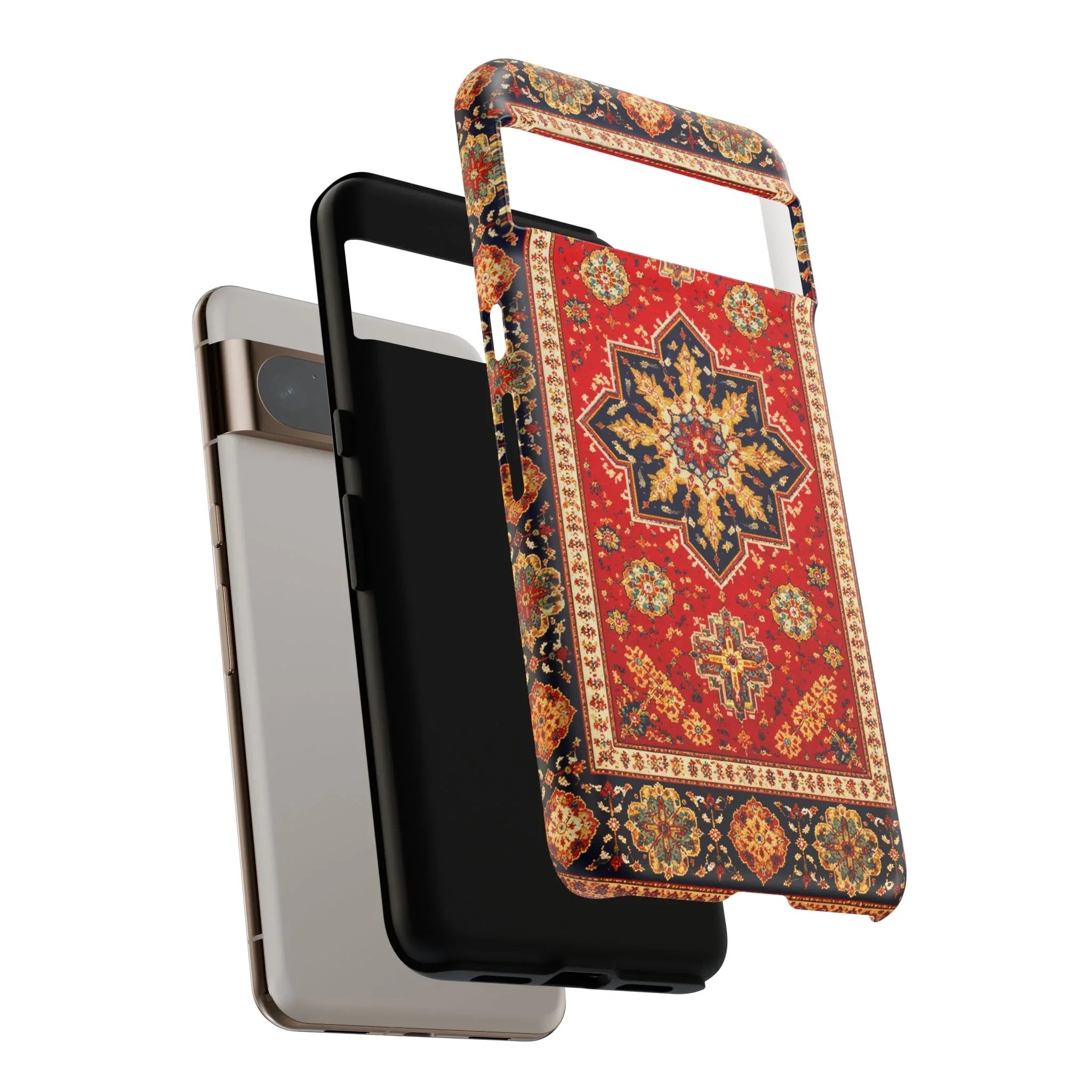 Armenian Carpet Design Phone Case for Galaxy and Pixel - KARARMDESIGN