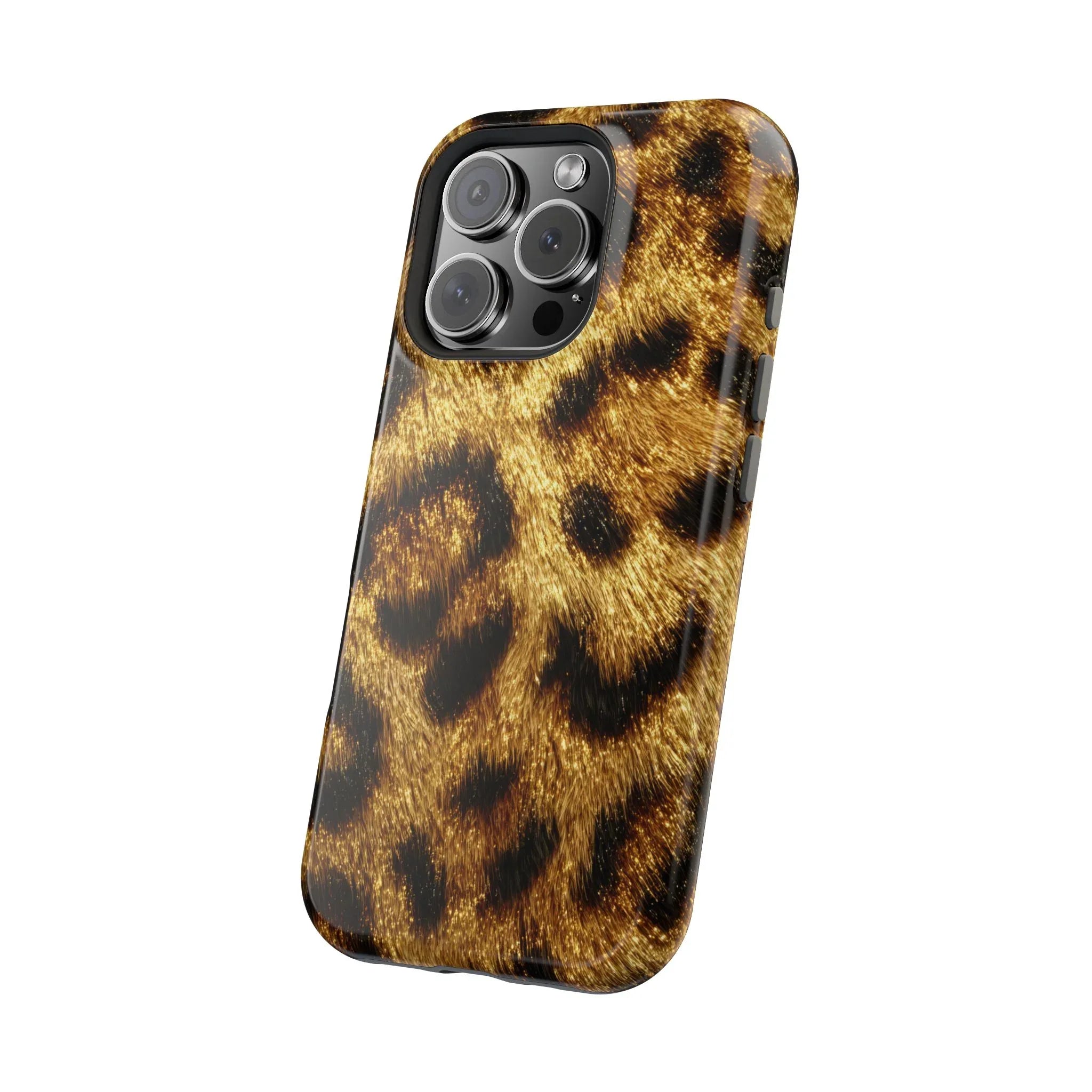 Leopard Print Phone Case for iPhone 13-17 - KARARMDESIGN