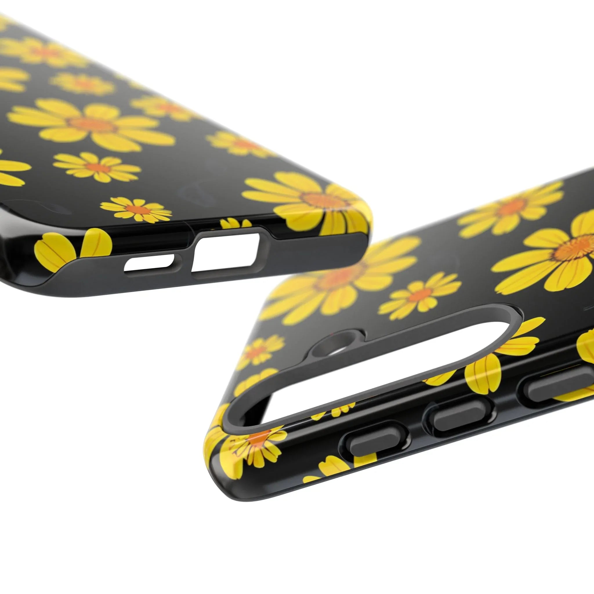 Elegant Floral Phone Case for Samsung Galaxy S20-S25 - KARARMDESIGN