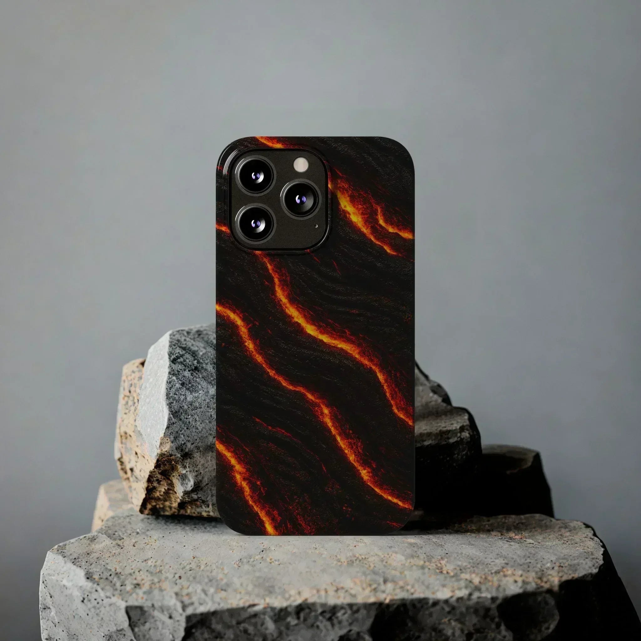Lava Pulse Phone Case for iPhone 11-17 - KARARMDESIGN