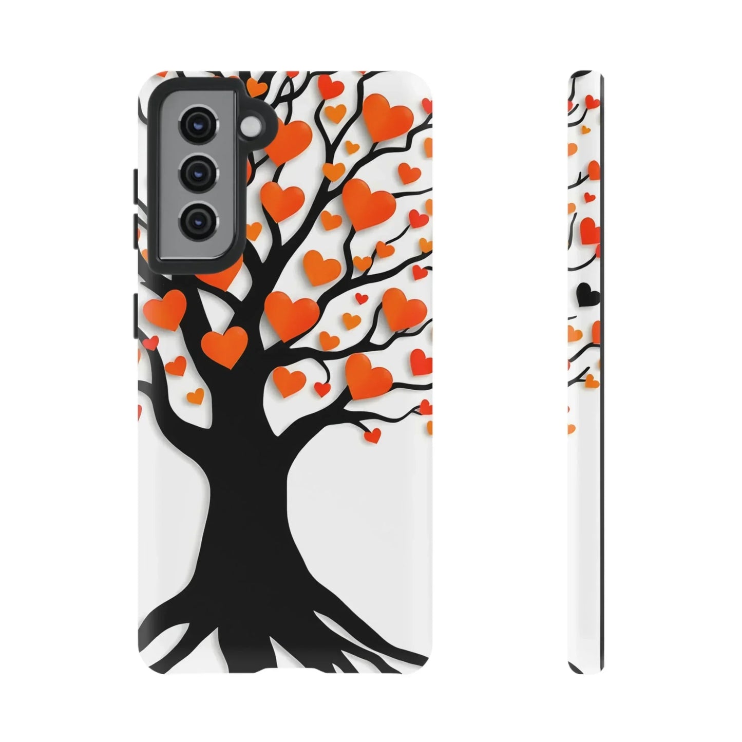 Heart Design Phone Case for iPhone 8–16 and Galaxy S10–S25 Models - KarArmDesign
