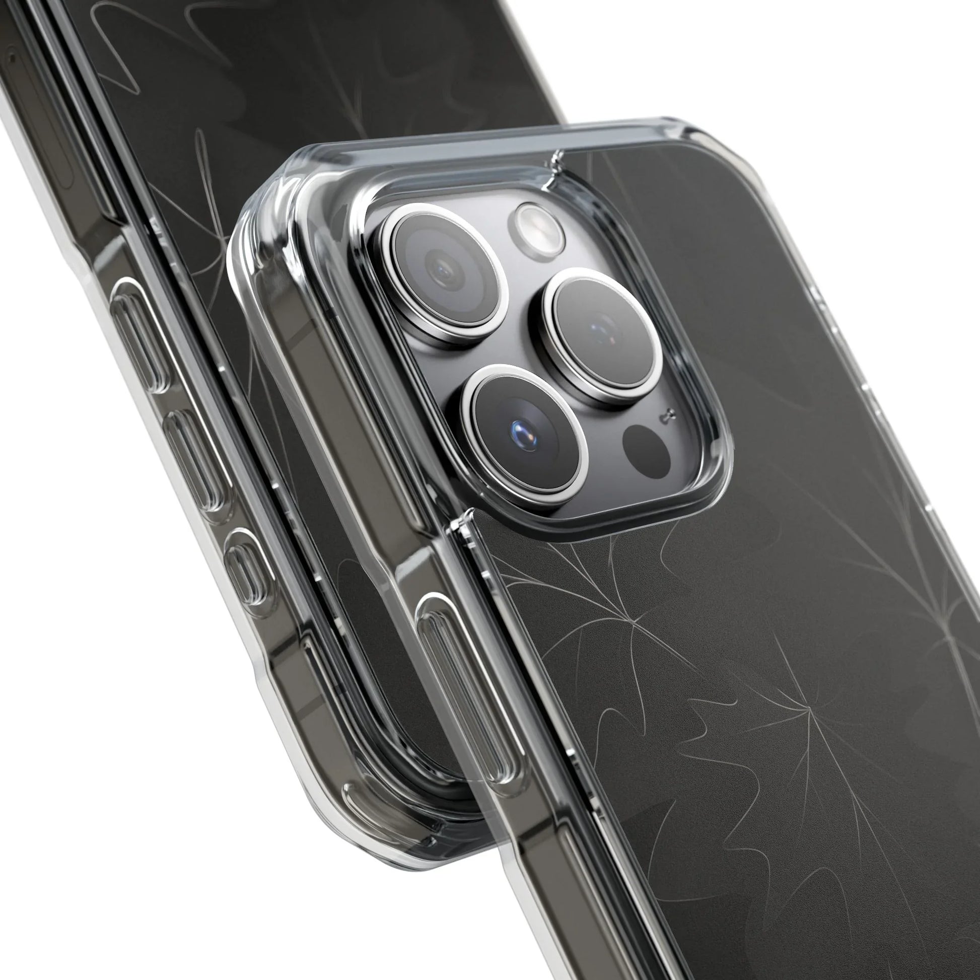 Botanical Noir Phone Case for iPhone 14-16 Models - KarArmDesign