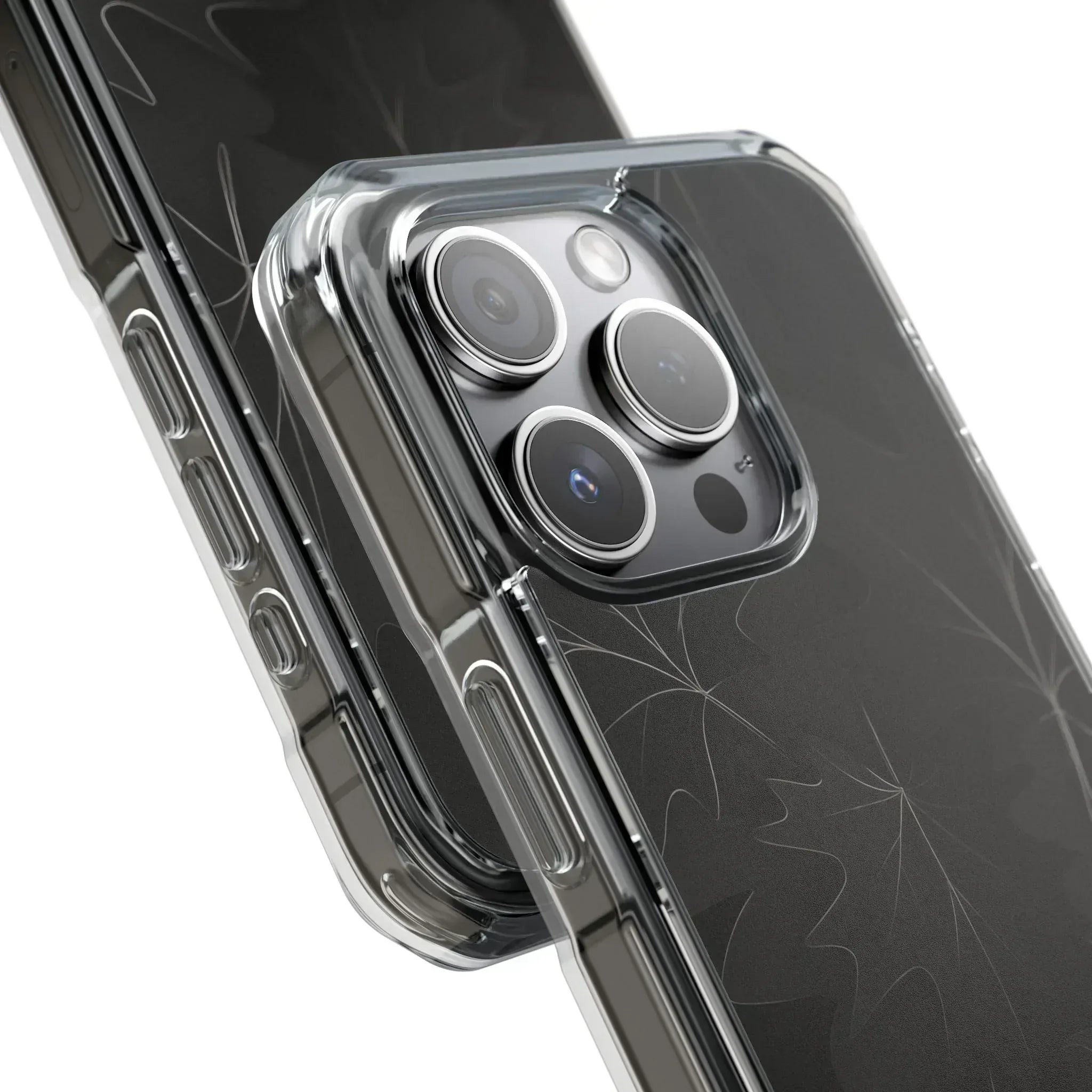 Botanical Noir Phone Case for iPhone 14-16 - KARARMDESIGN