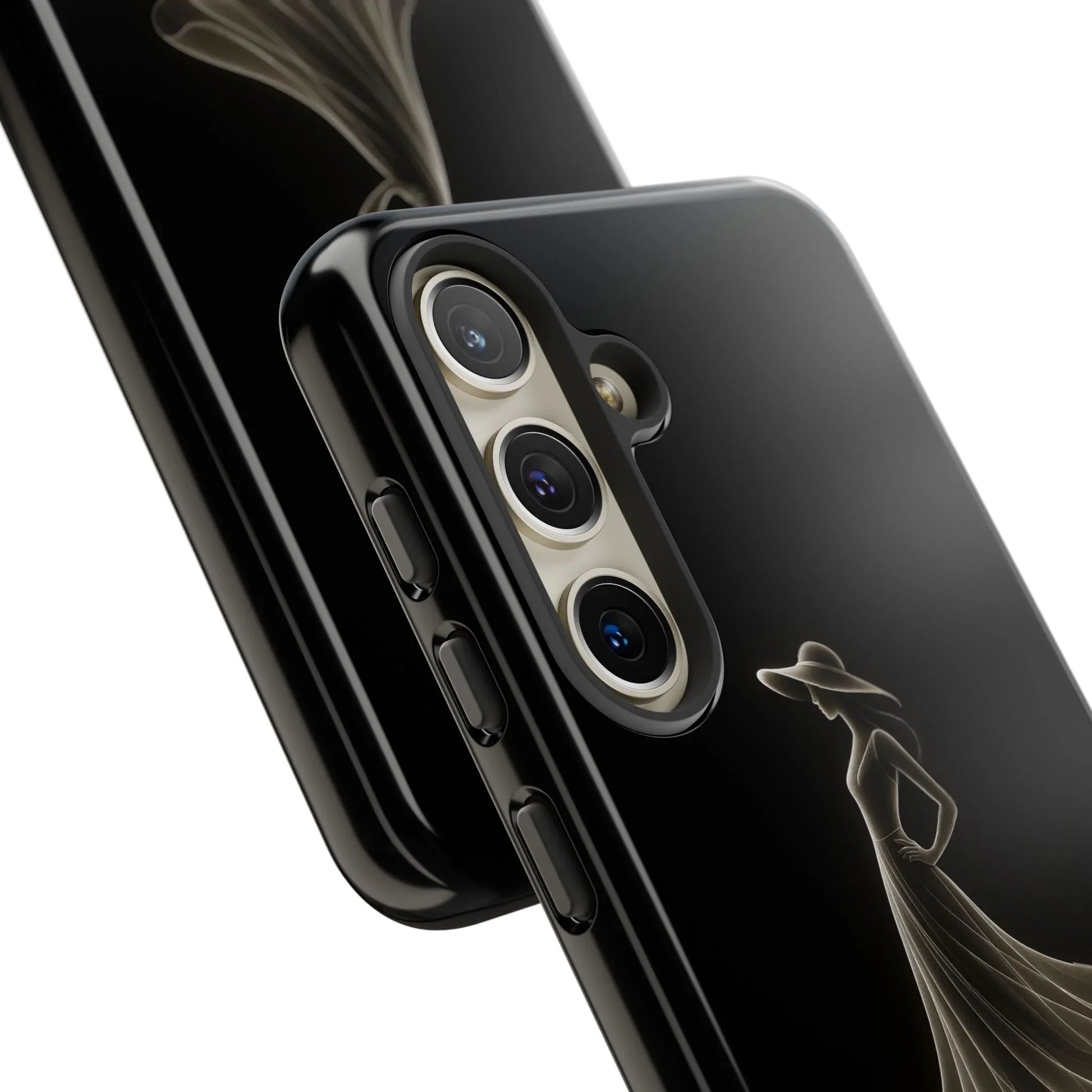 Elegant Woman Phone Case for iPhone 12-17 and Galaxy S20-S25 - KARARMDESIGN