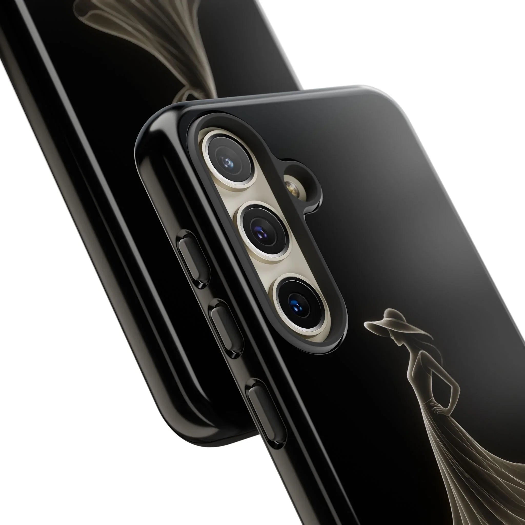 Elegant Woman Phone Case for iPhone 12-17 and Galaxy S20-S25 - KARARMDESIGN