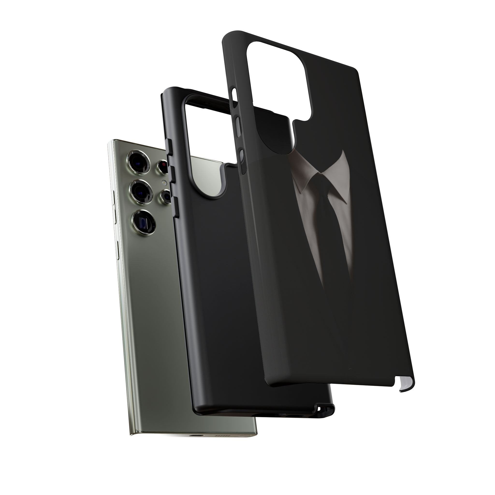 Gentleman's Armor Tough Phone Case – iPhone 11–17 & Galaxy S20–S26