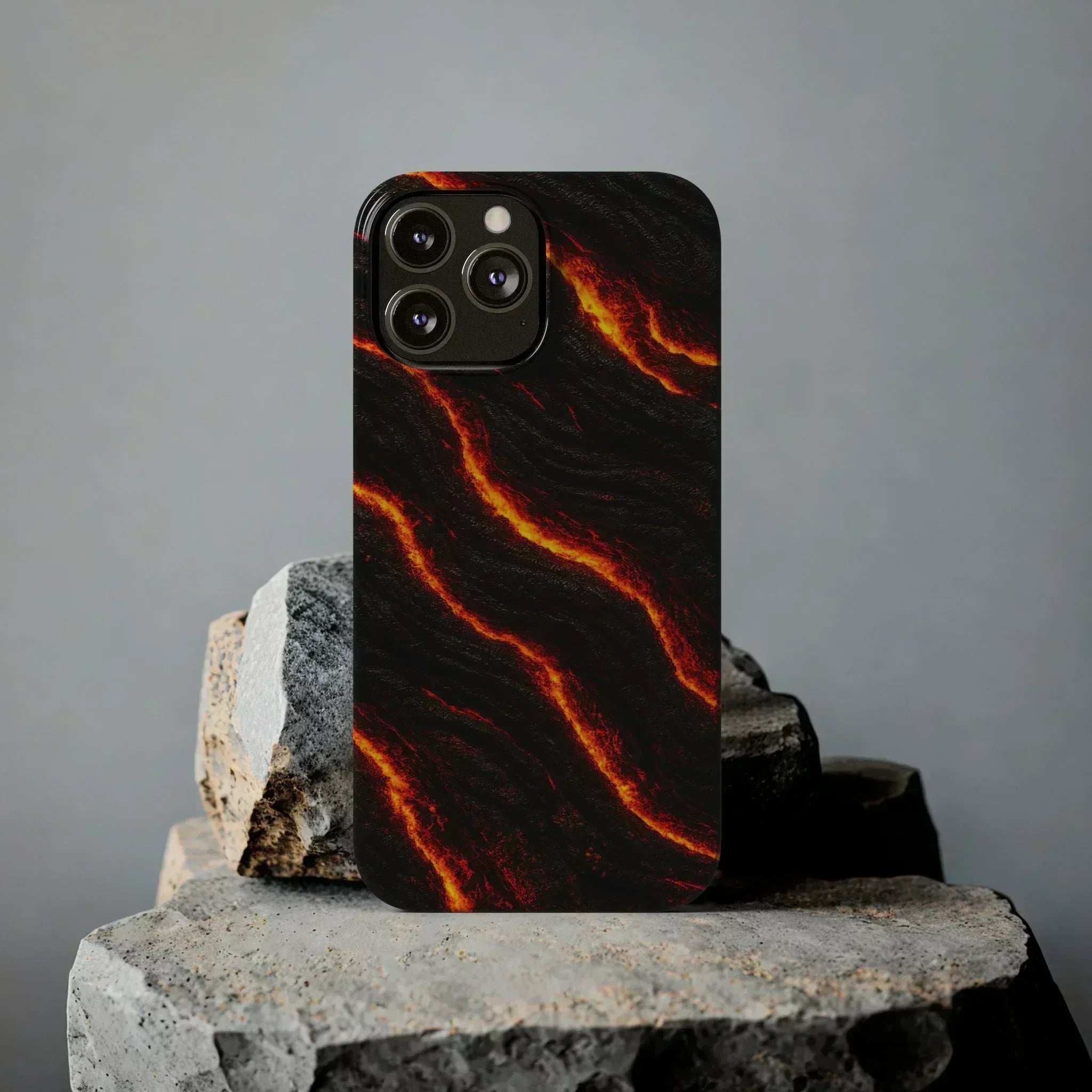 Lava Pulse Phone Case for iPhone 11-17 - KARARMDESIGN