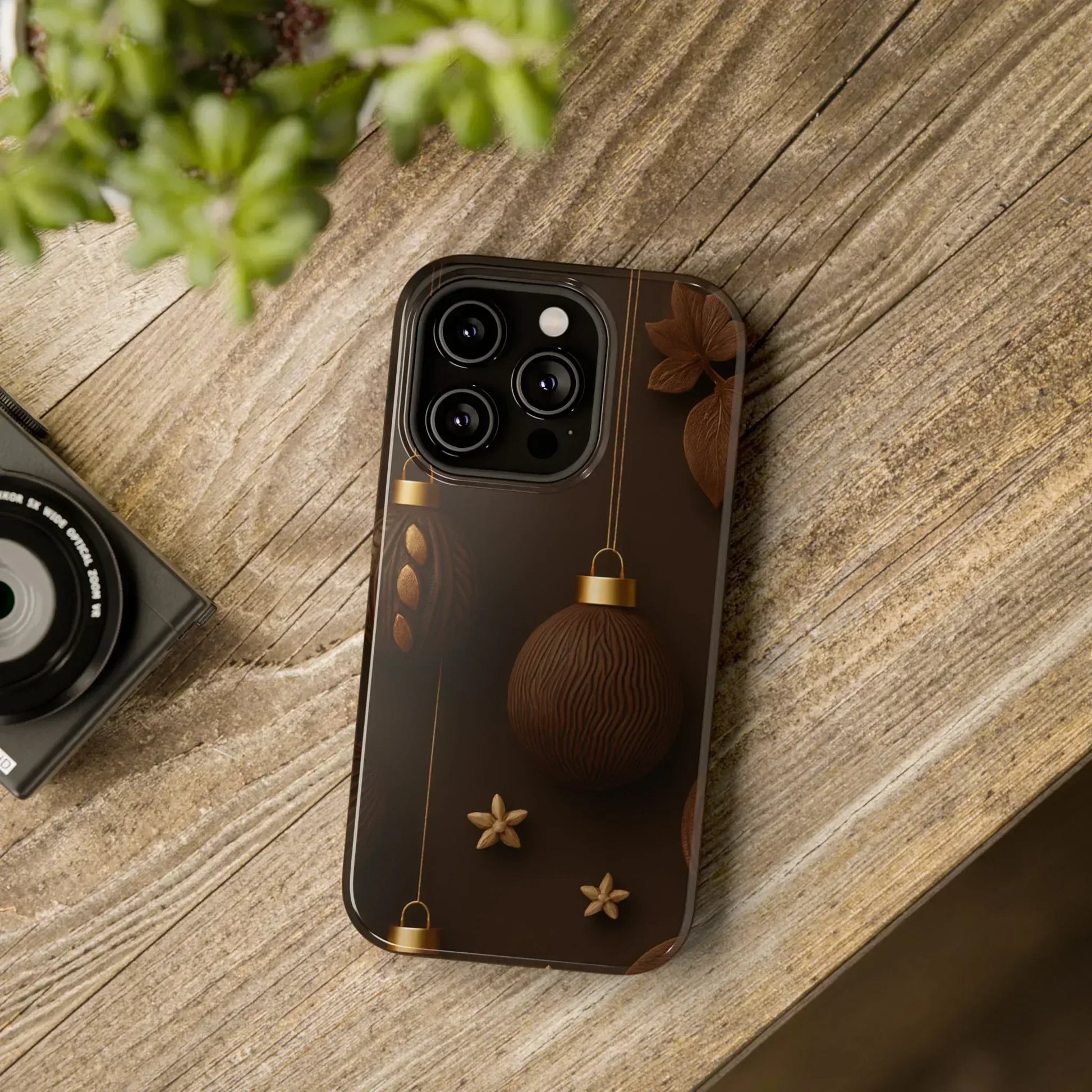 Chocolate Ornaments Phone Case for iPhone 11-17 and Galaxy S21-S22 - KARARMDESIGN