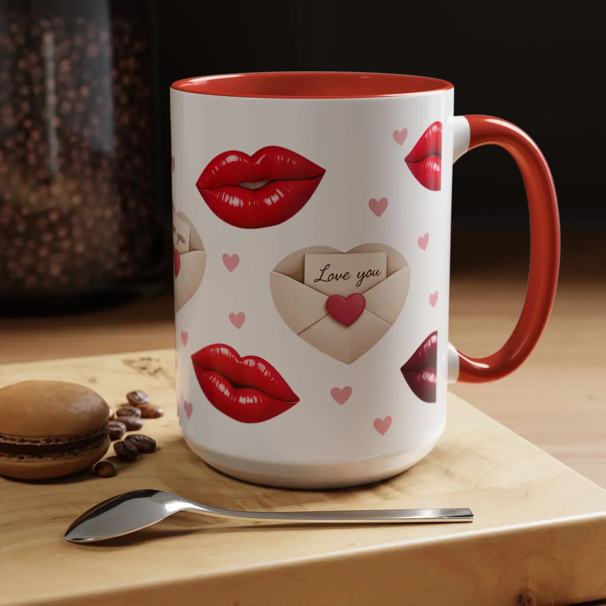 Velvet Kiss Accent Coffee Mug (11, 15oz) - KARARMDESIGN