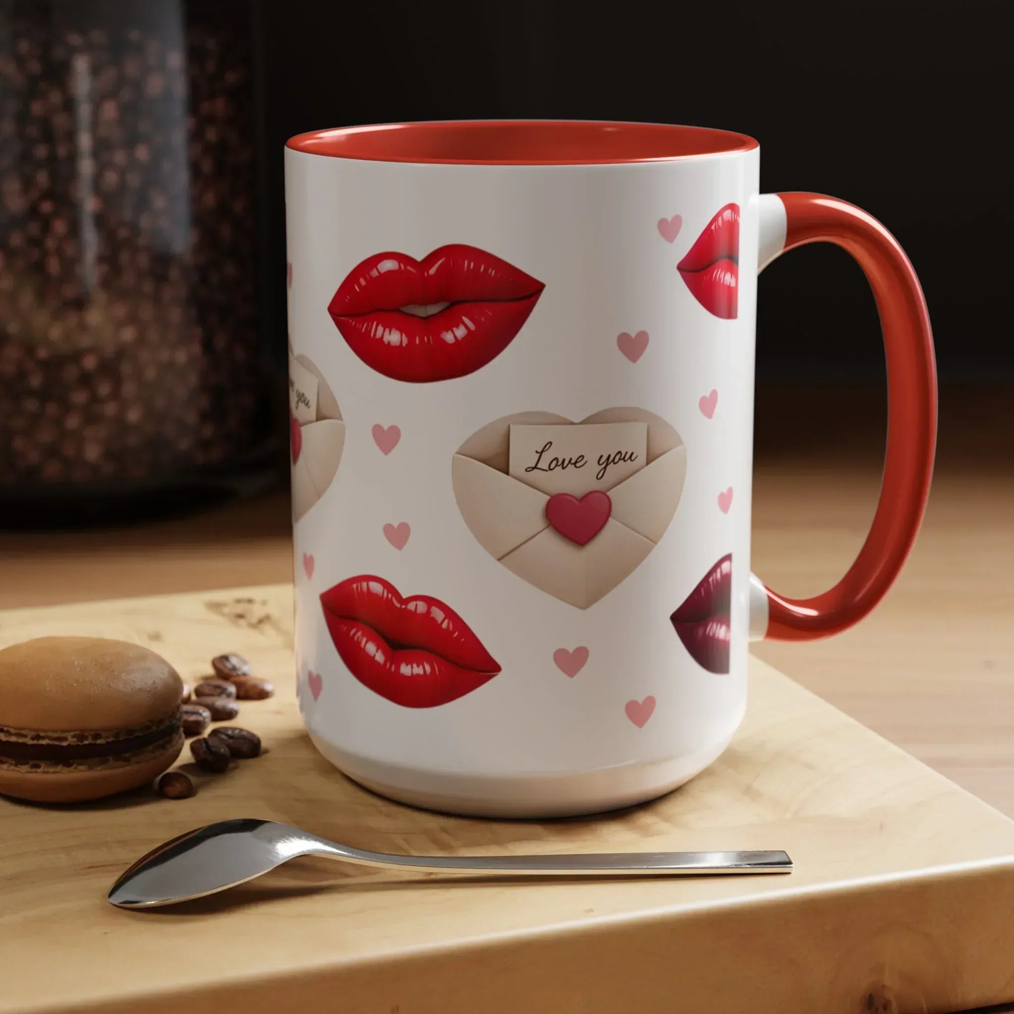 Velvet Kiss Accent Coffee Mug (11, 15oz) - KARARMDESIGN