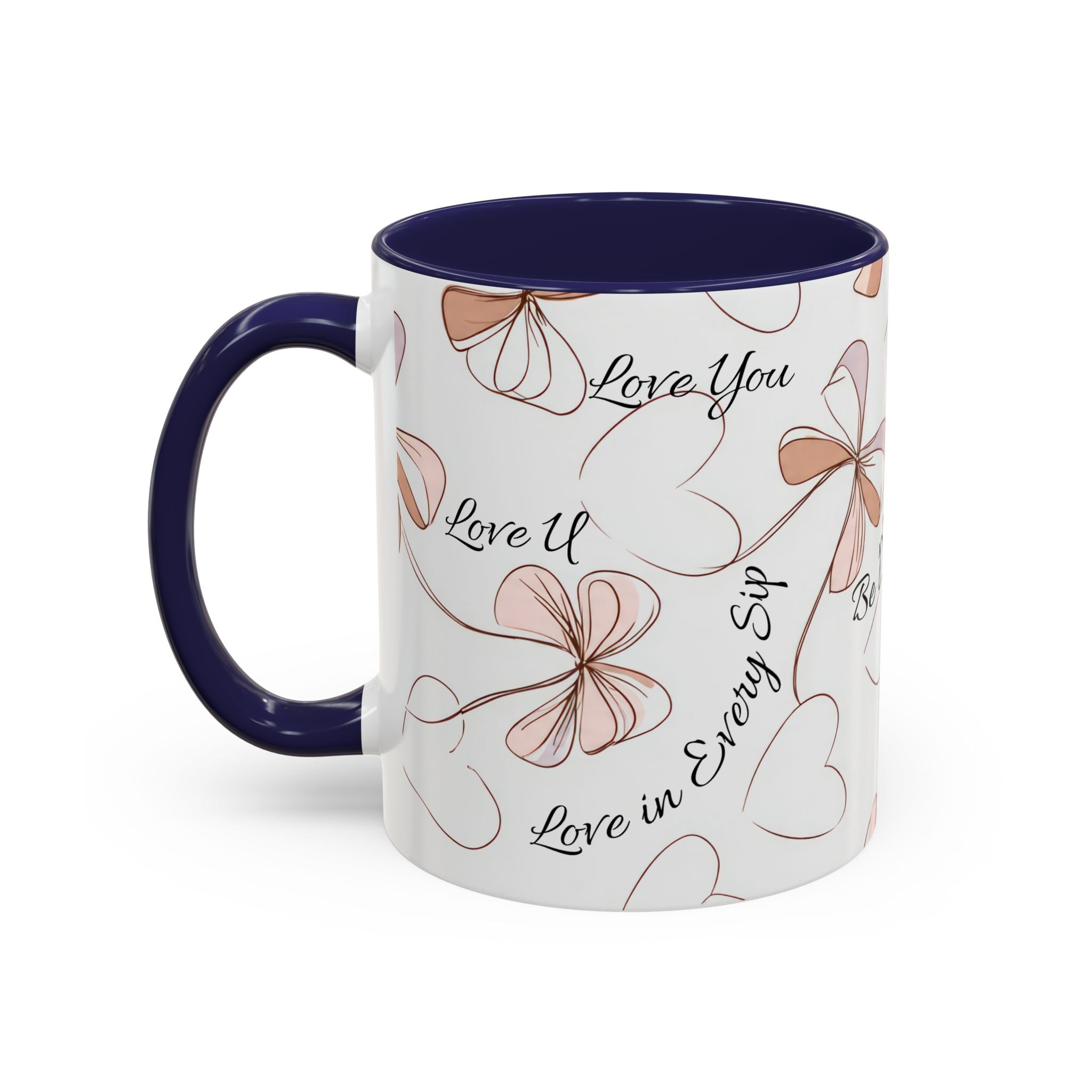 Love Messages Accent Coffee Mug (11, 15oz)