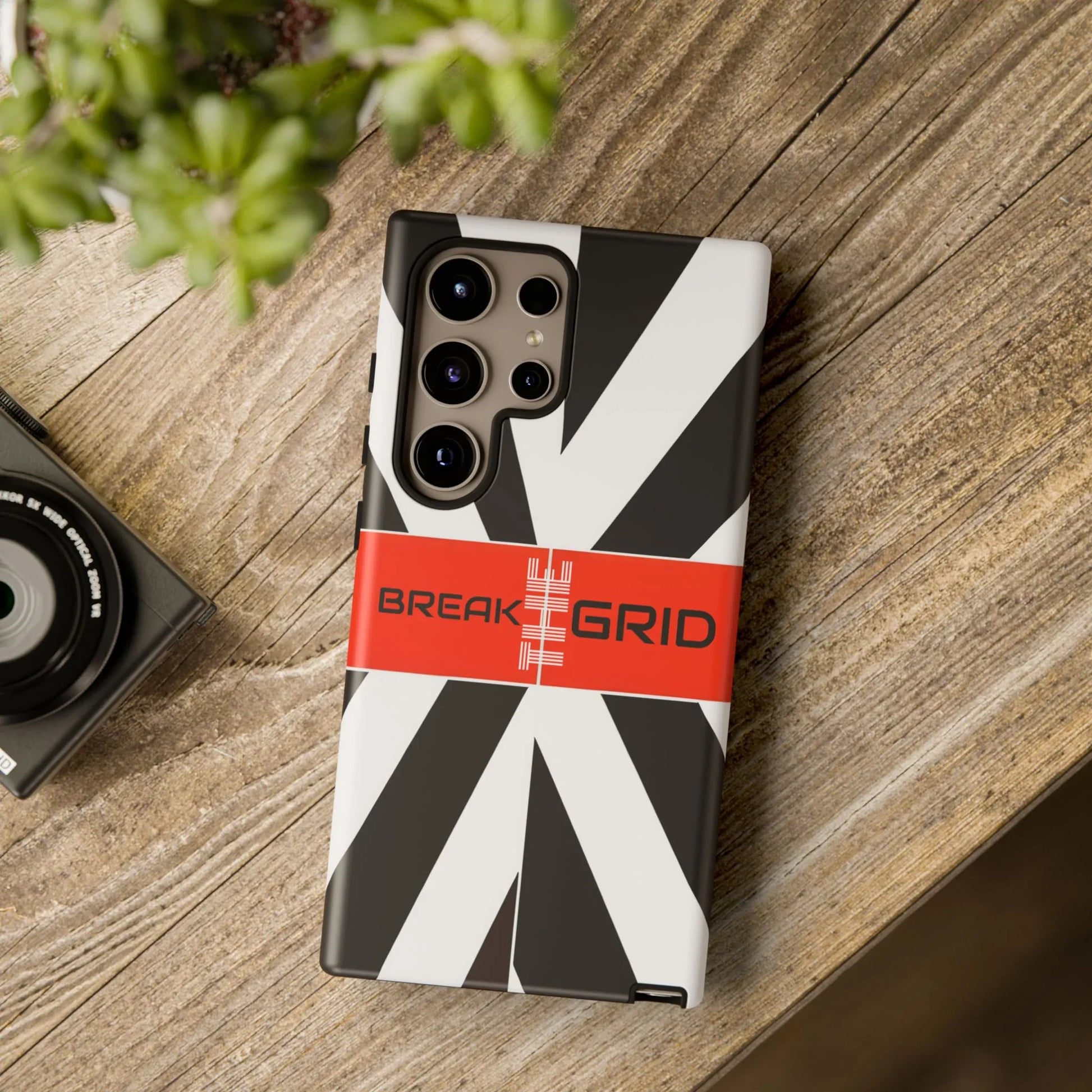 Break The Grid Phone Case for iPhone 11–16 and Galaxy S20–S25 - KARARMDESIGN