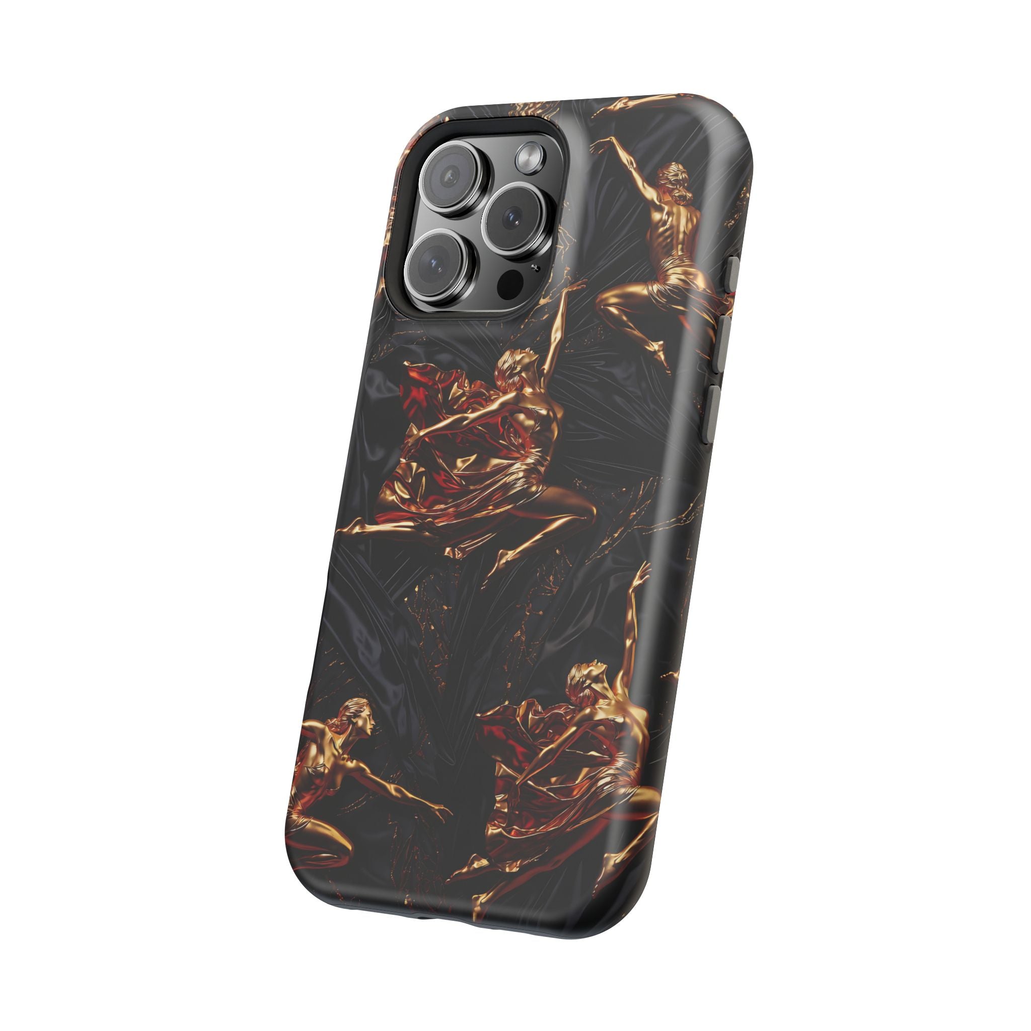 Gold Sculpture Phone Case for iPhone 13-17 & Samsung Galaxy S26