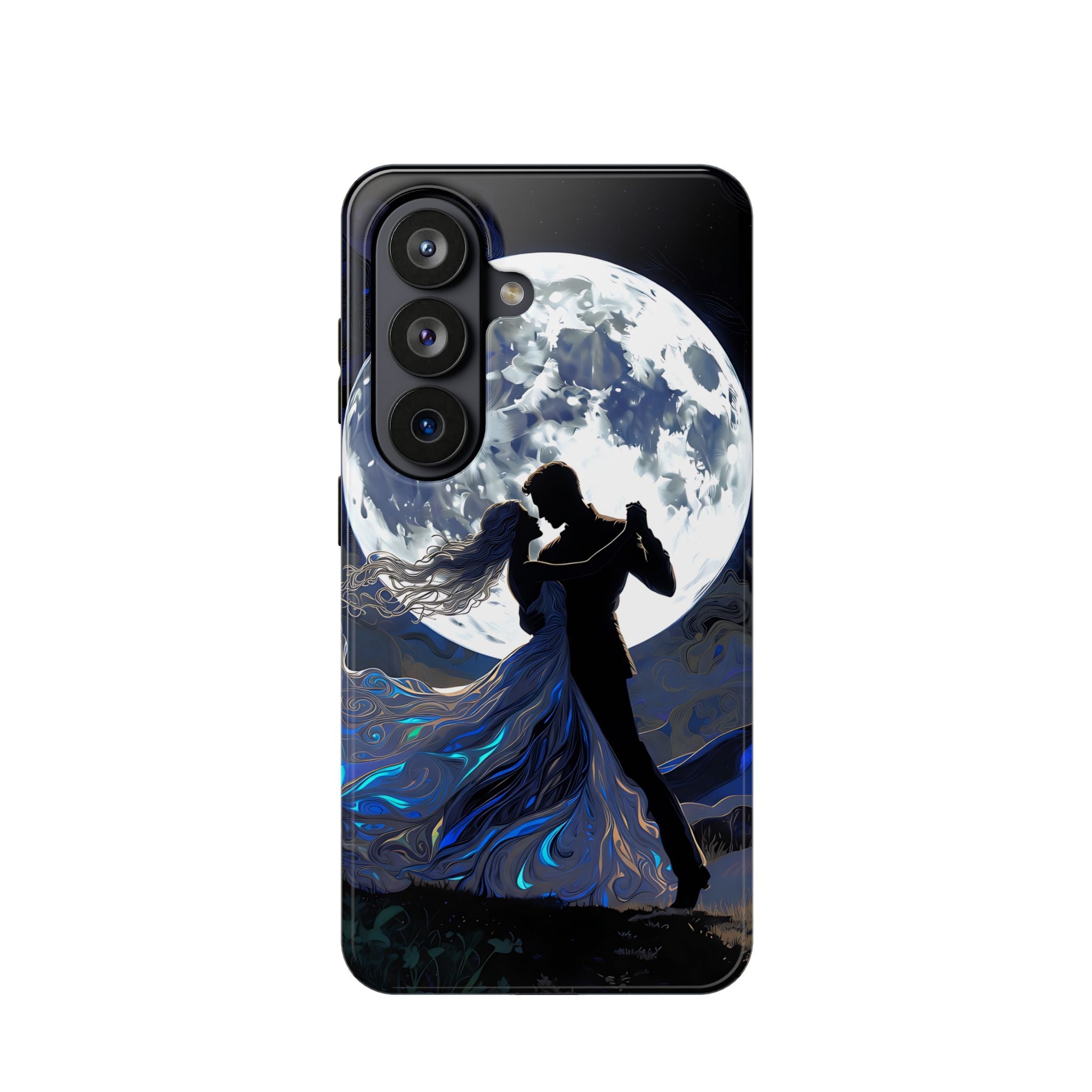 Romantic Moonlight Dance Magnetic Phone Case – iPhone 15–17 & Samsung Galaxy S26