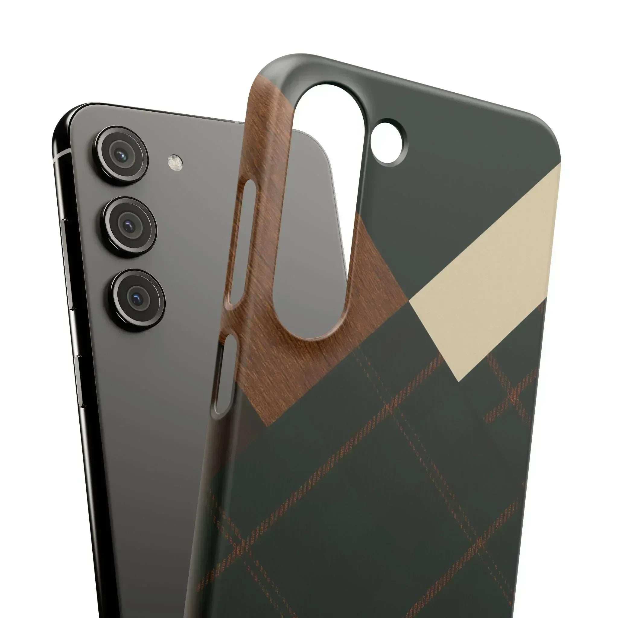 Rustic Green Phone Case for iPhone 8-16 and Galaxy S20-S24 - KARARMDESIGN