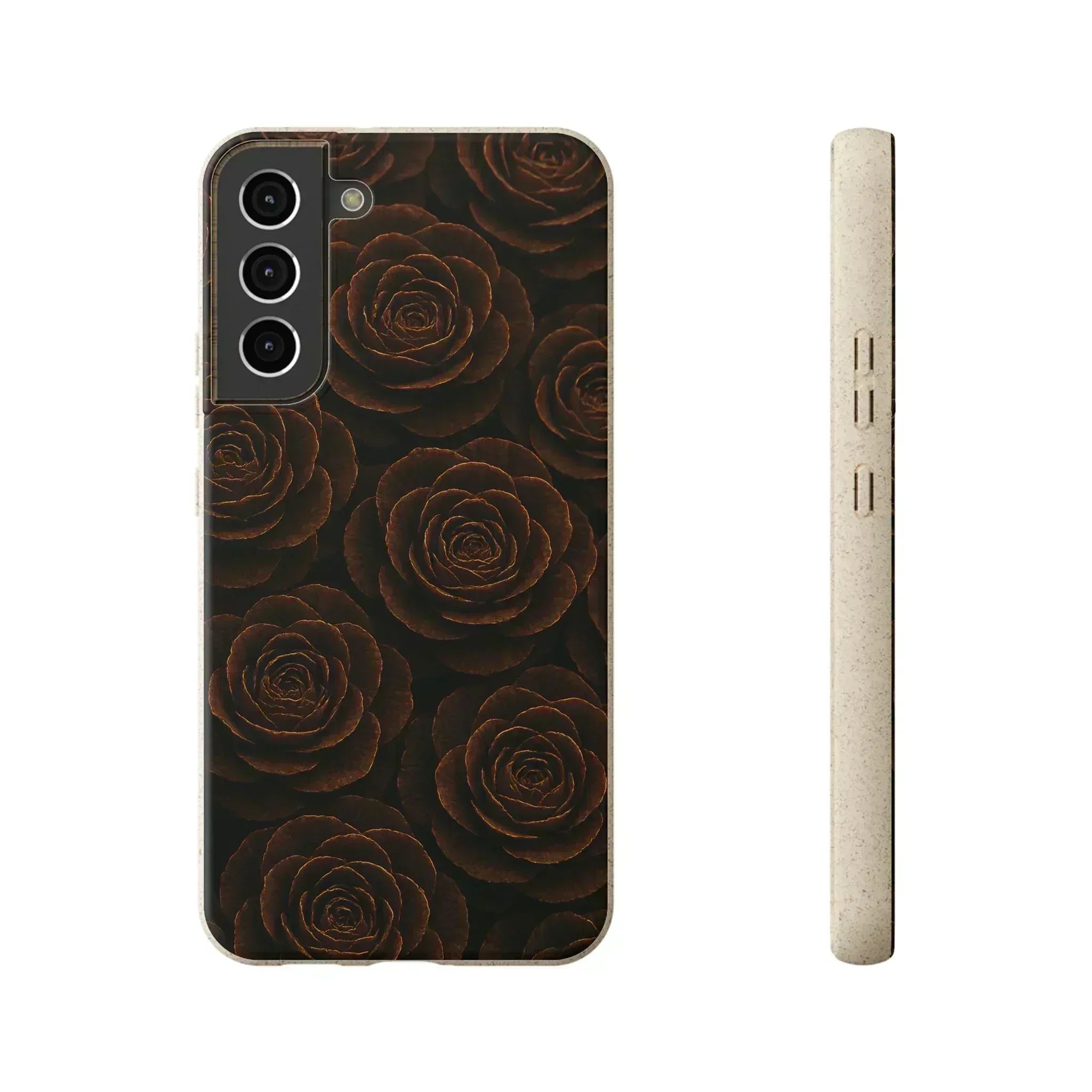 Wooden Roses Phone Case for iPhone 11-16 and Samsung Galaxy S20-S22 - KARARMDESIGN