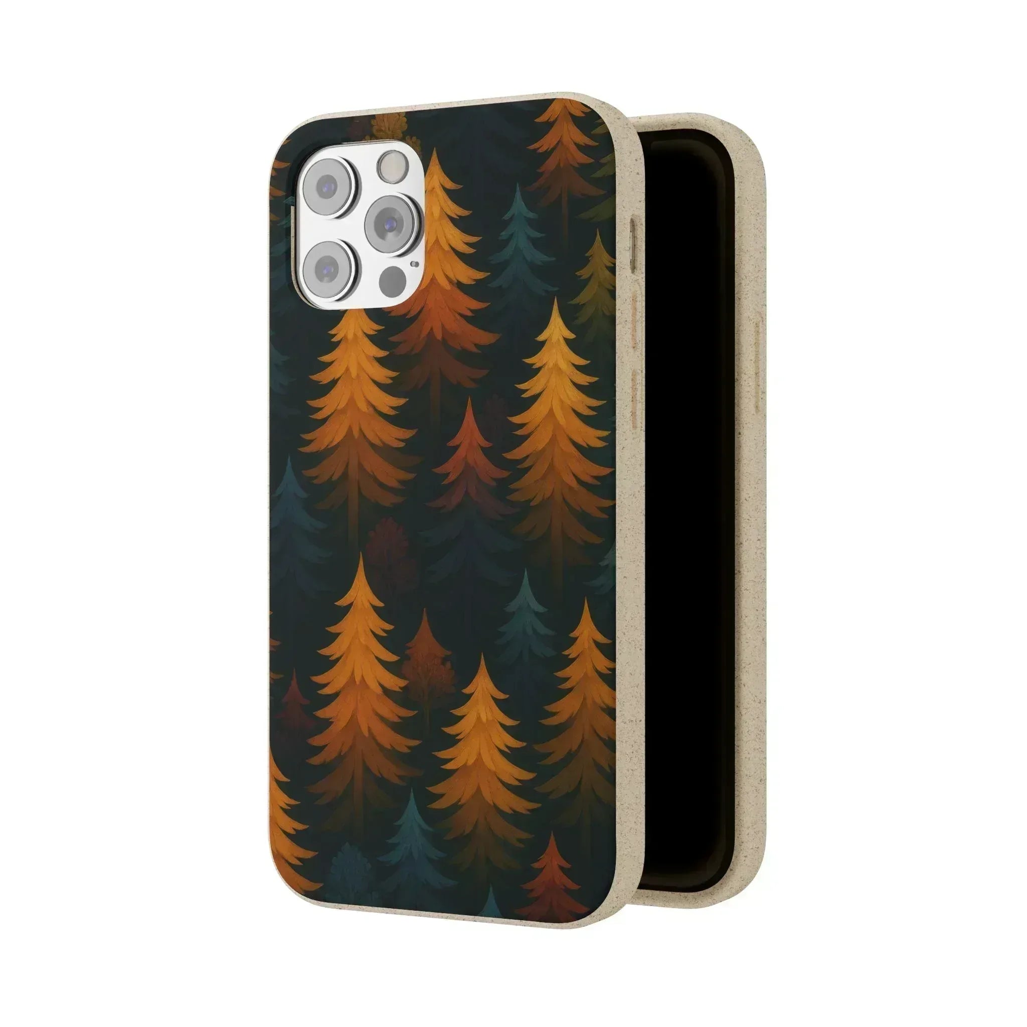 Eco Forest Biodegradable Phone Case for iPhone 11-16 and Galaxy S20-S22 - KARARMDESIGN