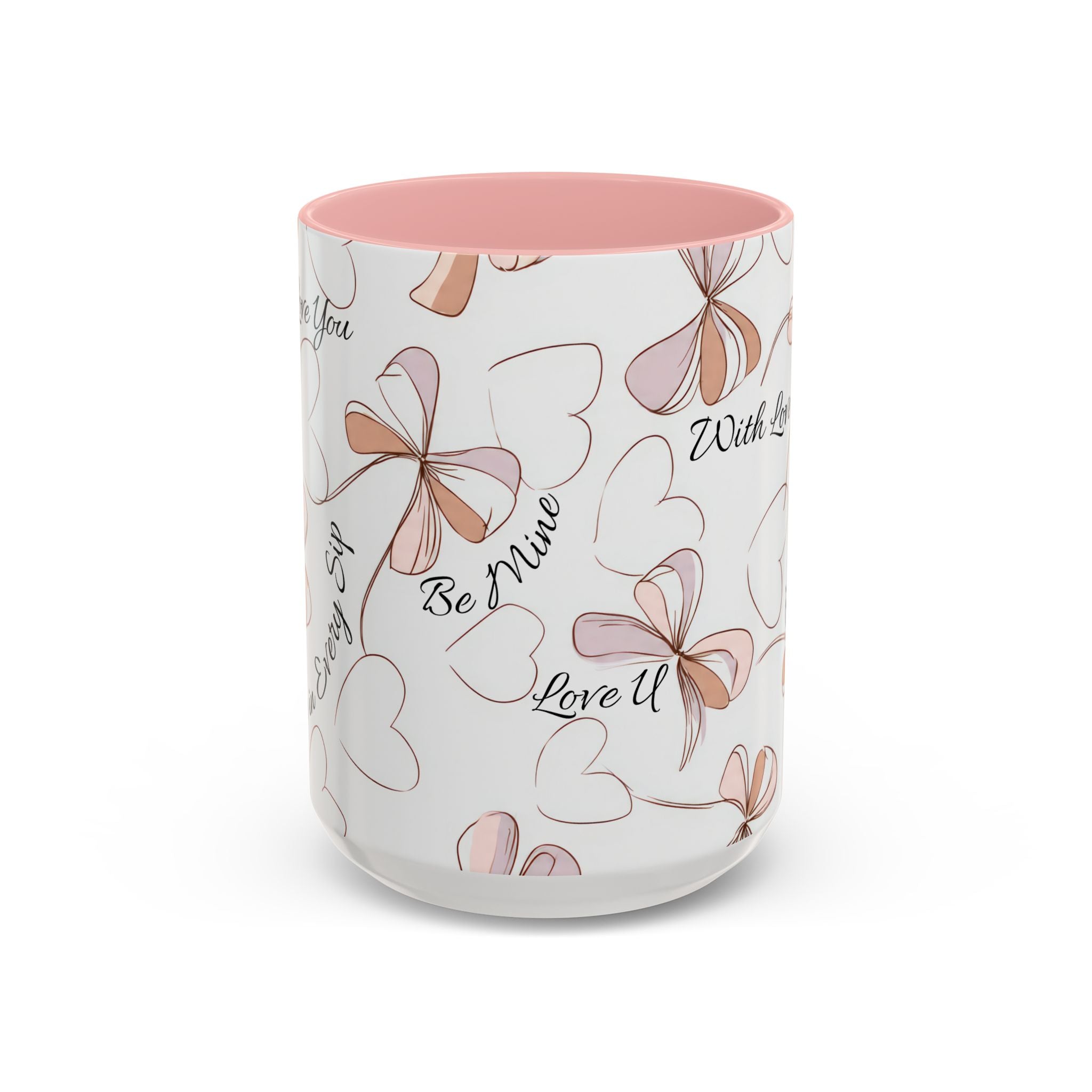 Love Messages Accent Coffee Mug (11, 15oz)