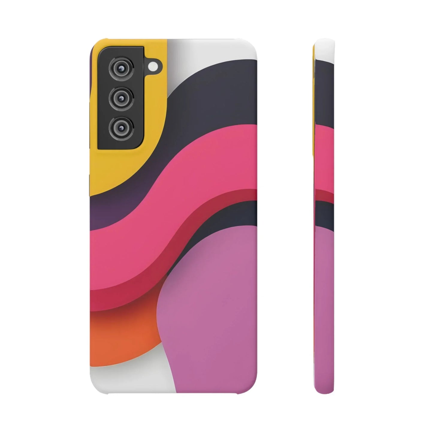 Abstract Phone Case for iPhone 7-16 and Samsung Galaxy S10-S25 Models - KarArmDesign