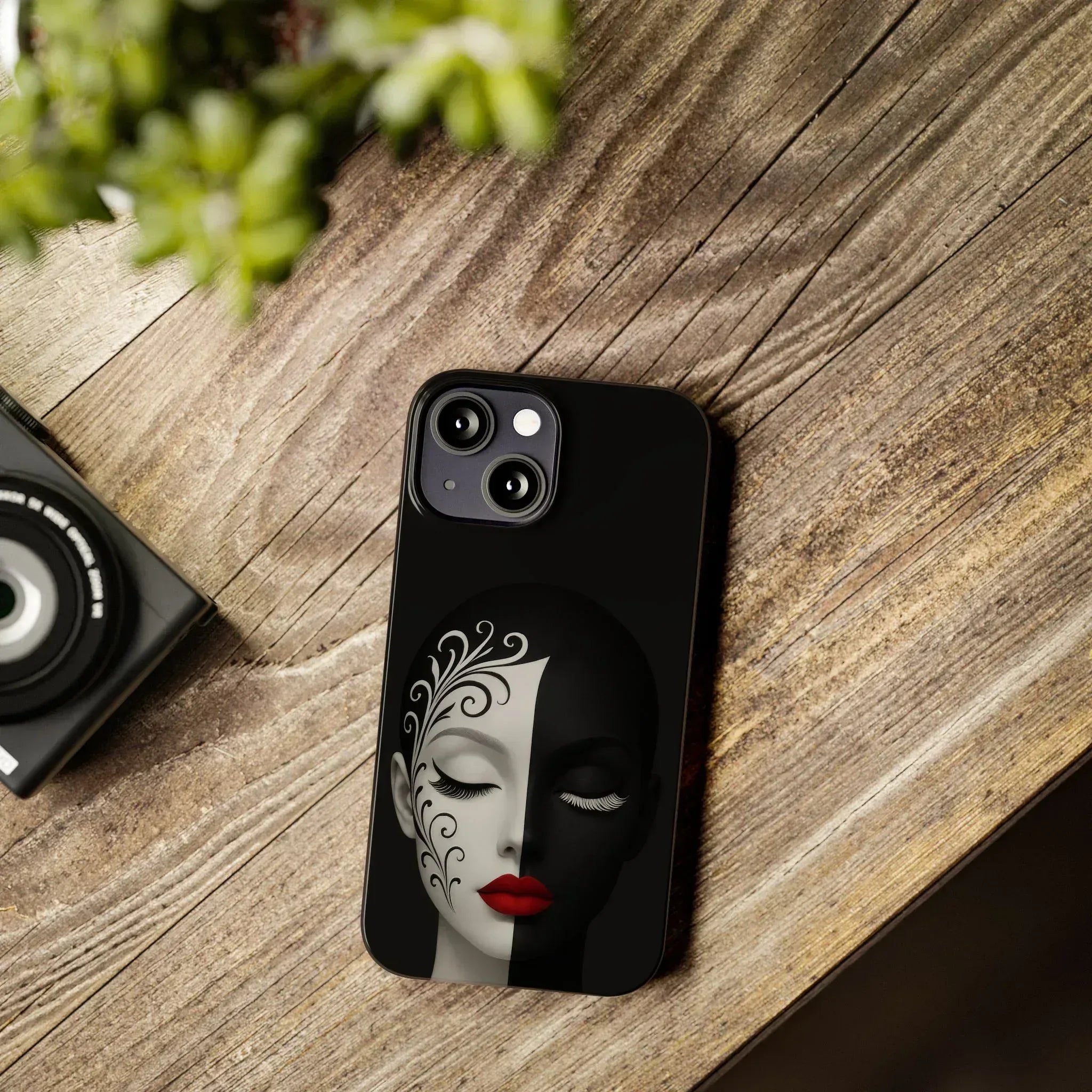 Artistic Head Design Phone Case for iPhone 11-17 - KARARMDESIGN