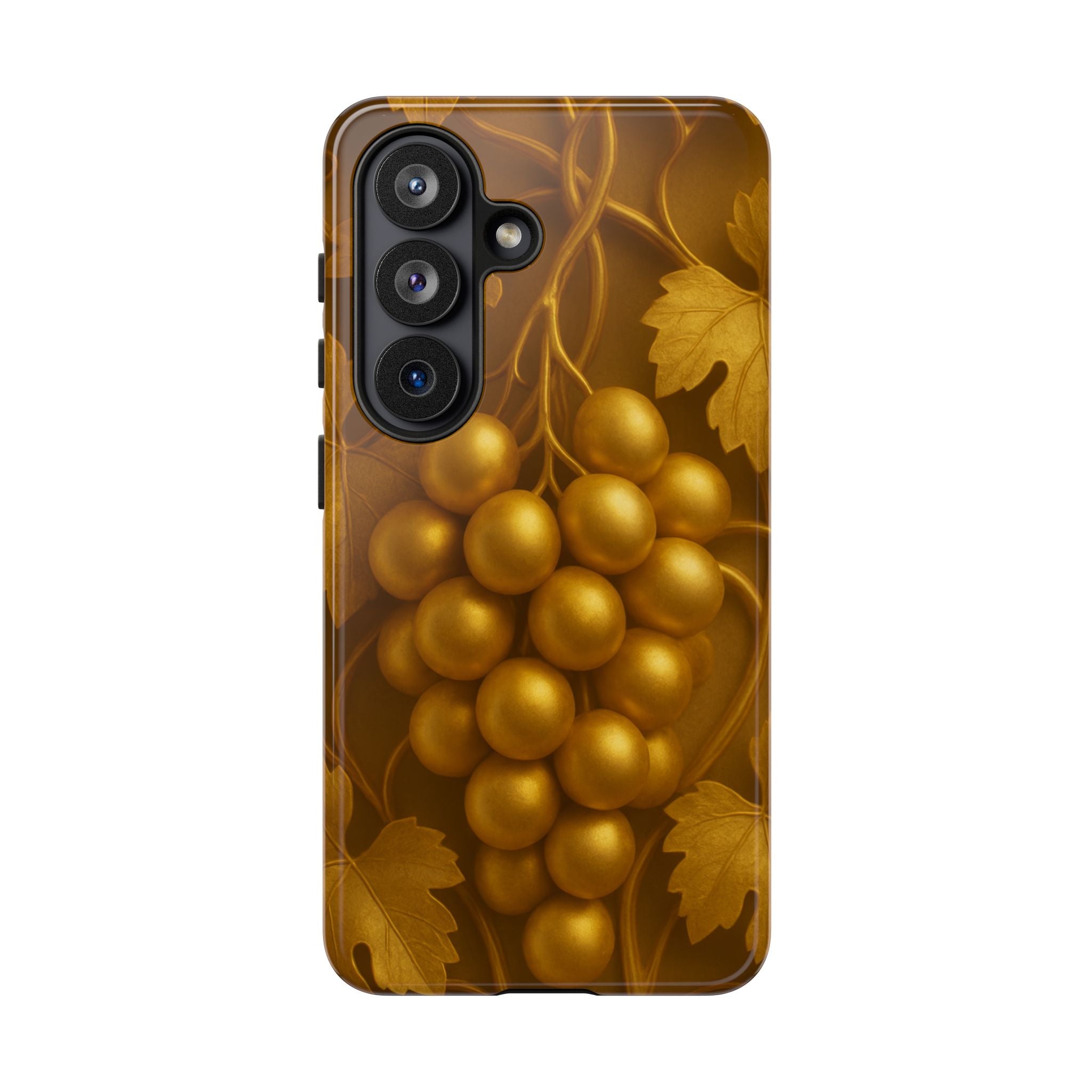Golden Grapes Tough Phone Case for Samsung Galaxy S20–S26