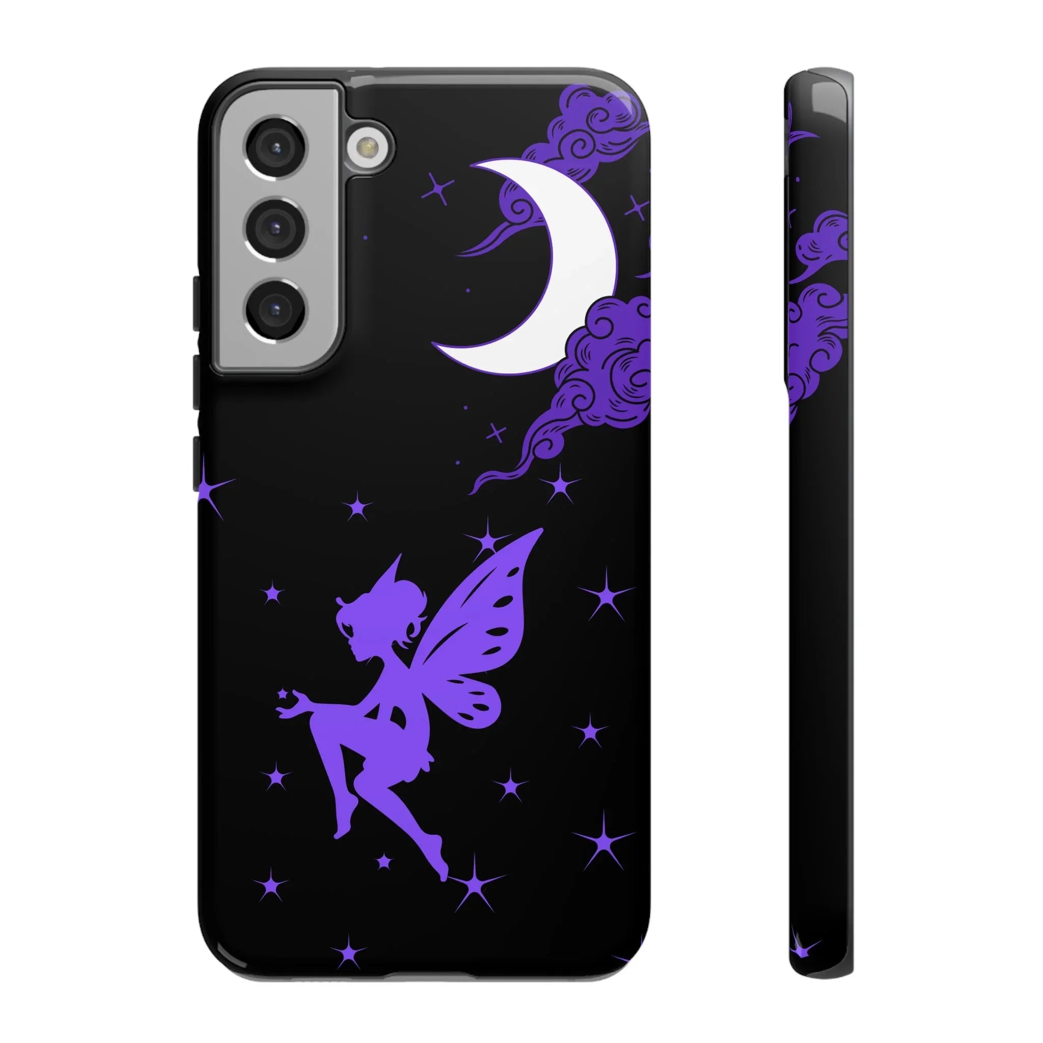 Moonlit Fairy Phone Case for iPhone 8-16 and Galaxy S10-S23 - KARARMDESIGN