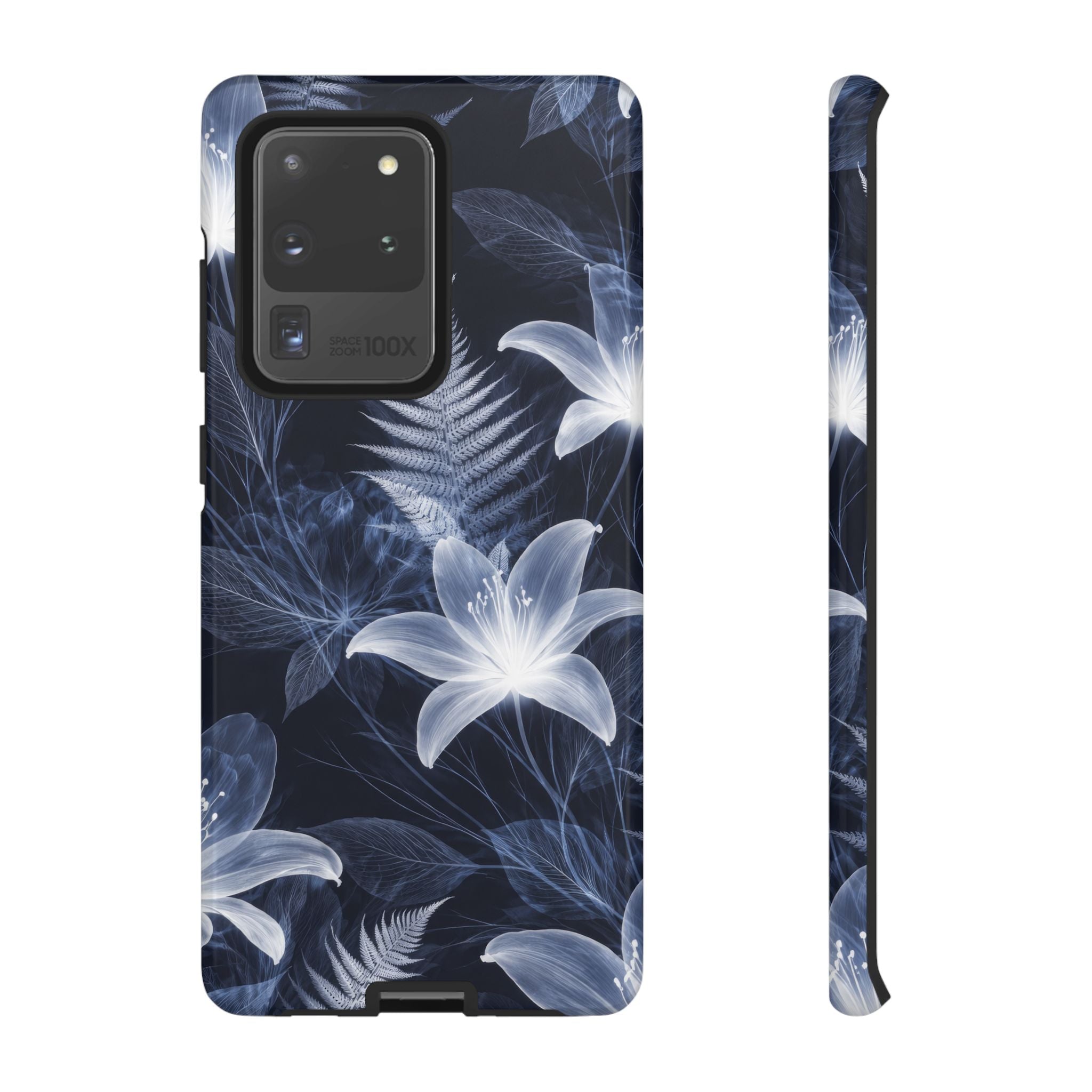 Moonlight Garden Phone Case for iPhone 11-17 and Galaxy S20-S26