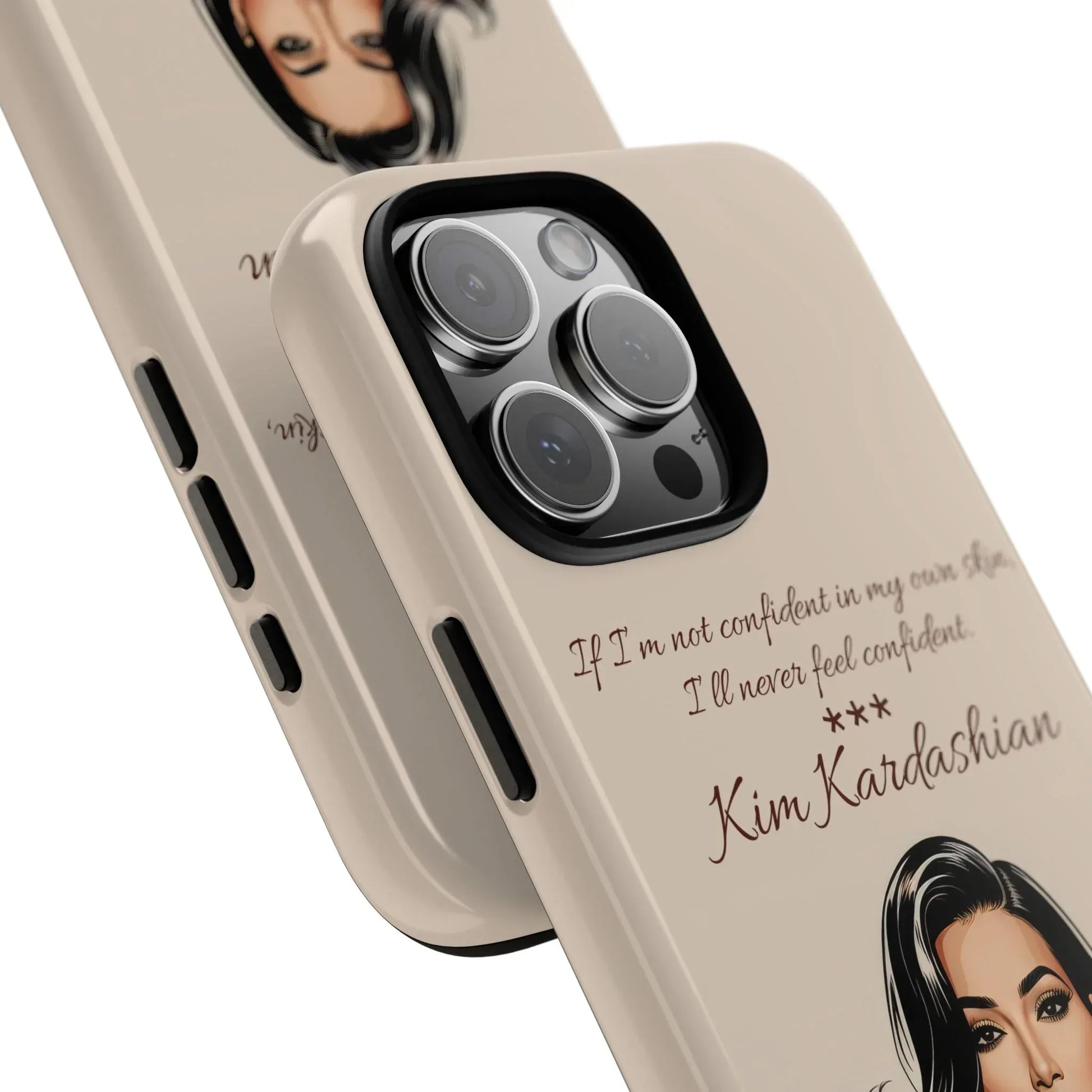 Kim Kardashian Quote Phone Case – Illustrated for iPhone 15-17 Models - KARARMDESIGN
