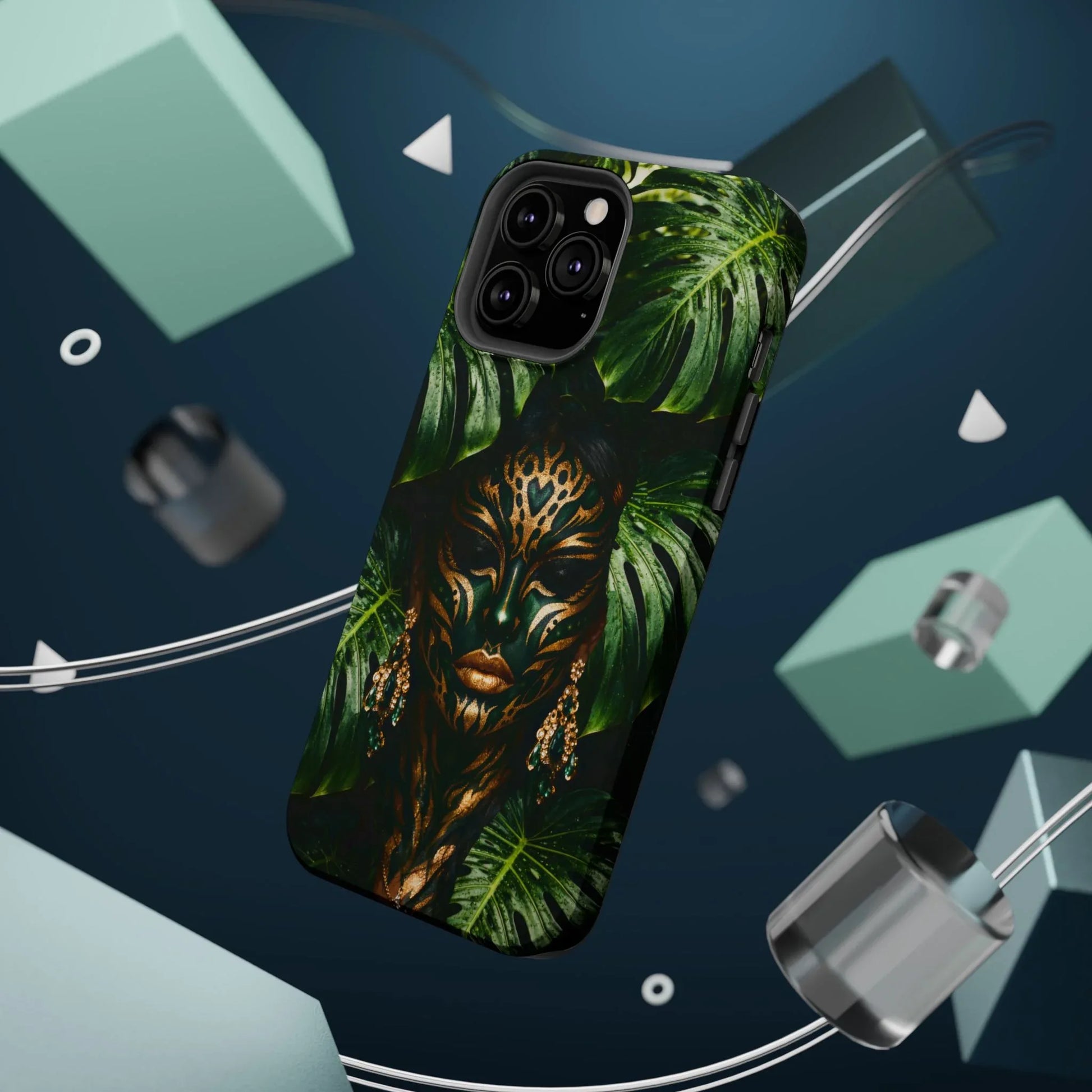 Jungle Spirit Phone Case for iPhone 11-17 - KARARMDESIGN