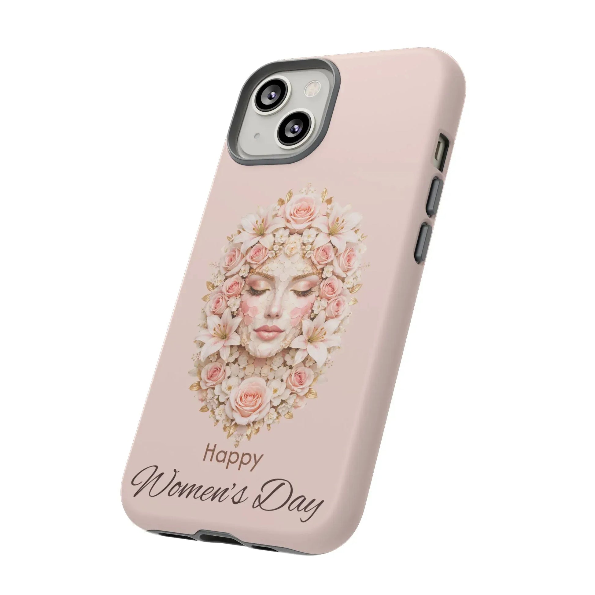 She Blooms Phone Case for iPhone 8-17 - KARARMDESIGN